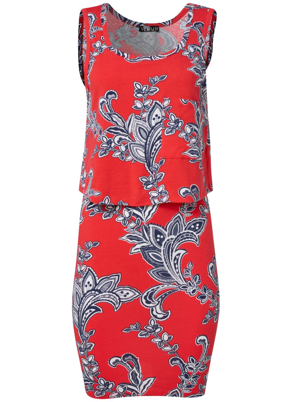 Venus Plus Size Casual Tank Dress