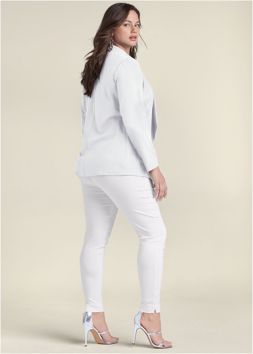 Venus White WATERFALL BLAZER