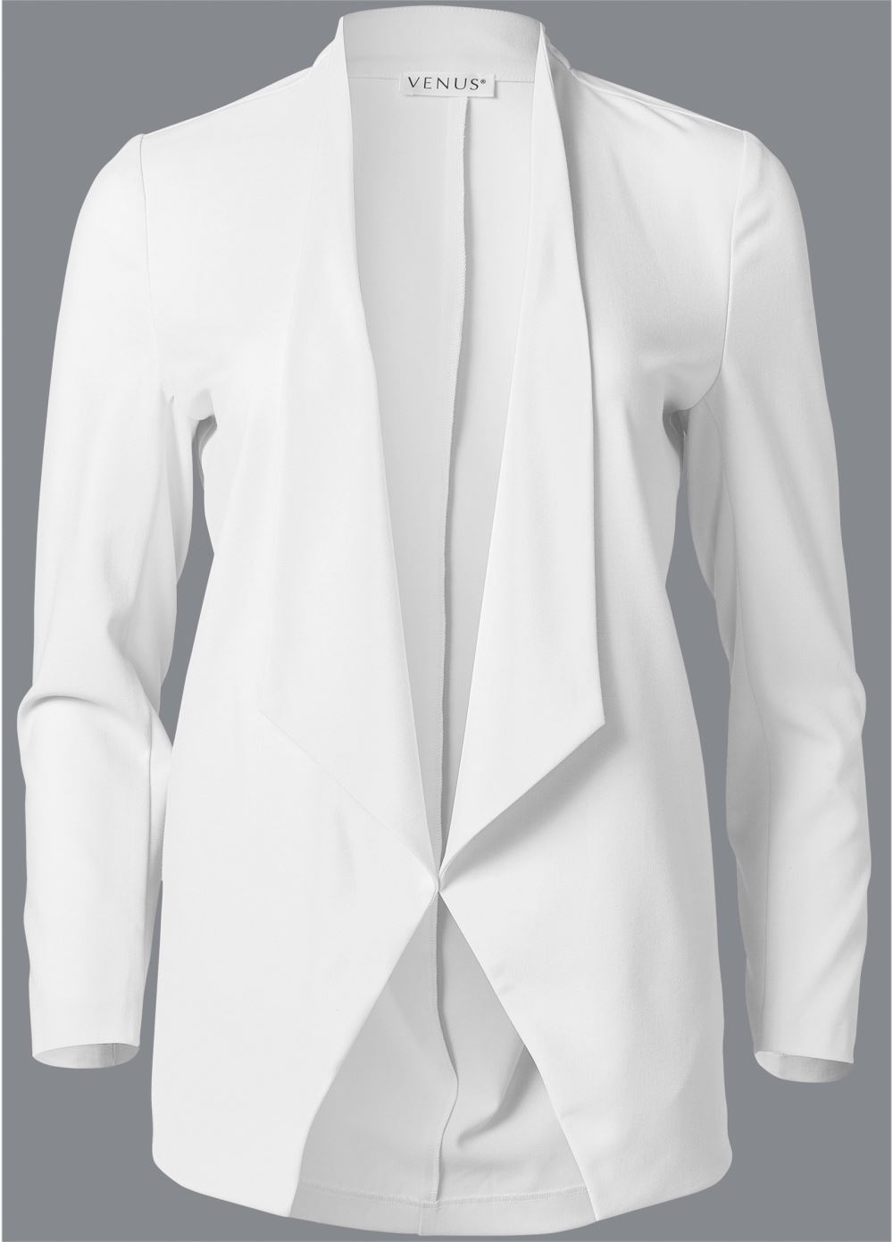 Venus White WATERFALL BLAZER