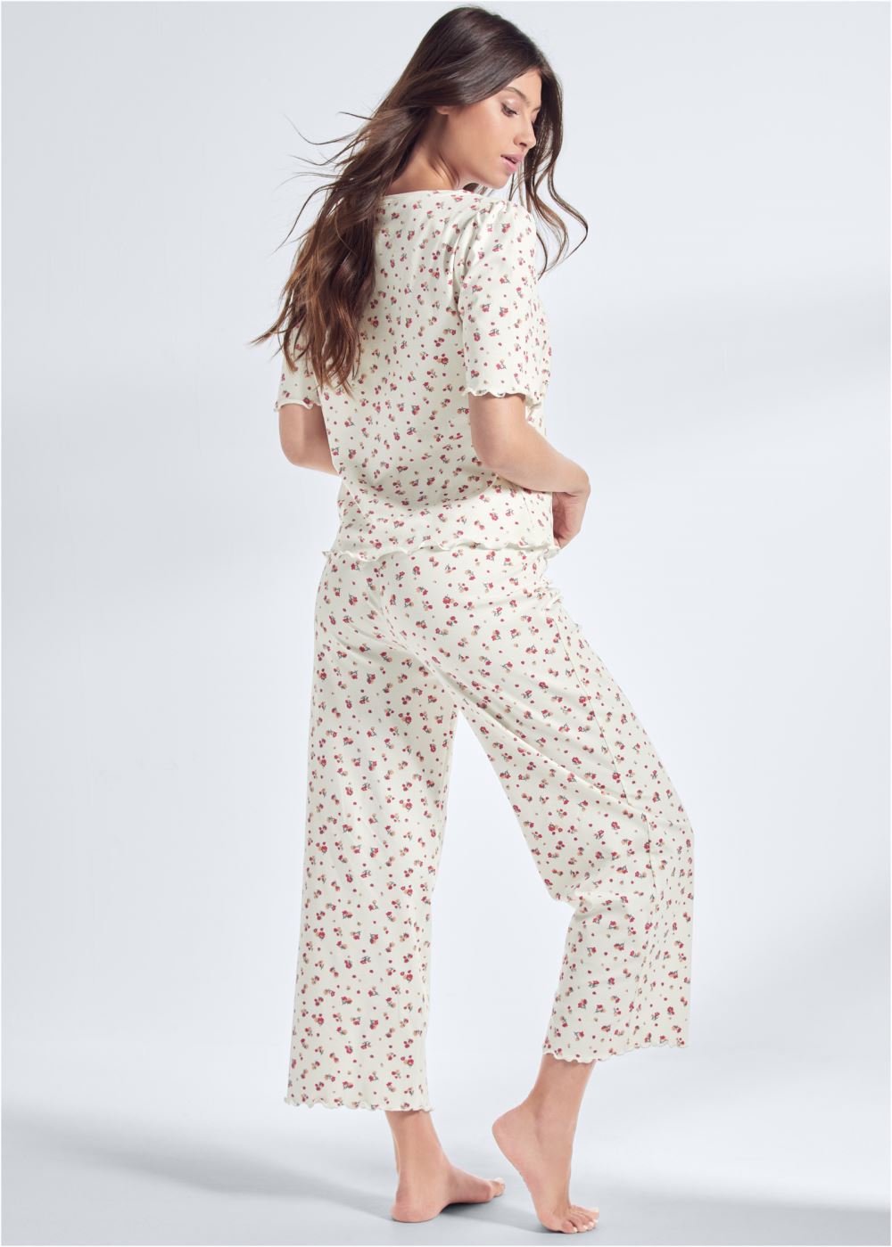 Venus Flower Dreams LETTUCE EDGE PAJAMA PANTS