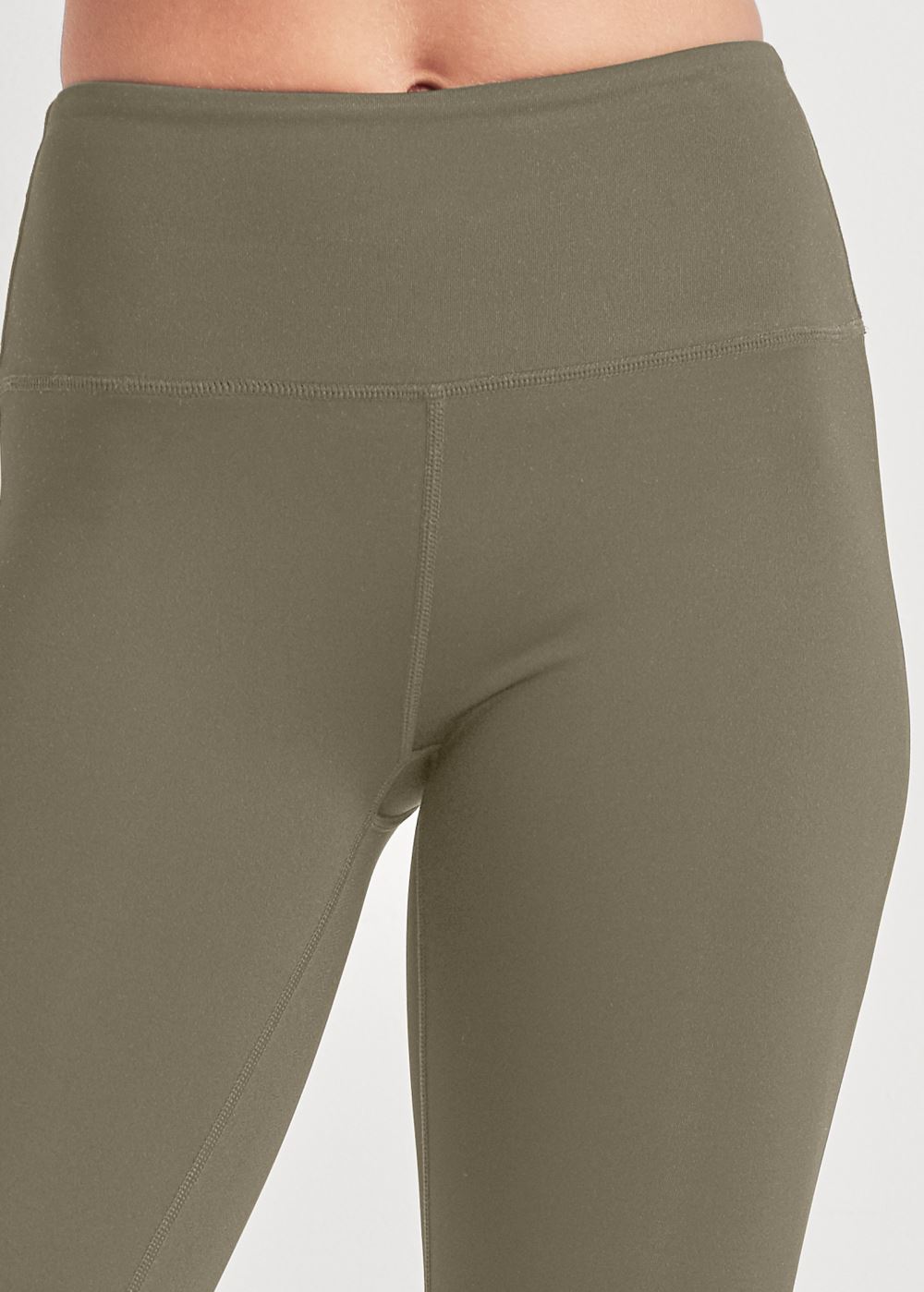 Venus Plus Size High Waist Active Leggings in Olive