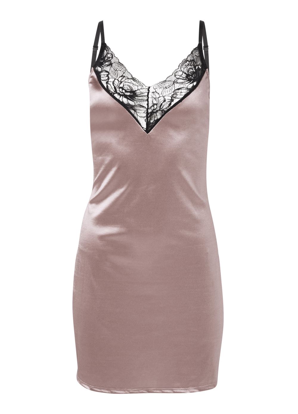 Venus Evening Mauve LACE INSET SLIP