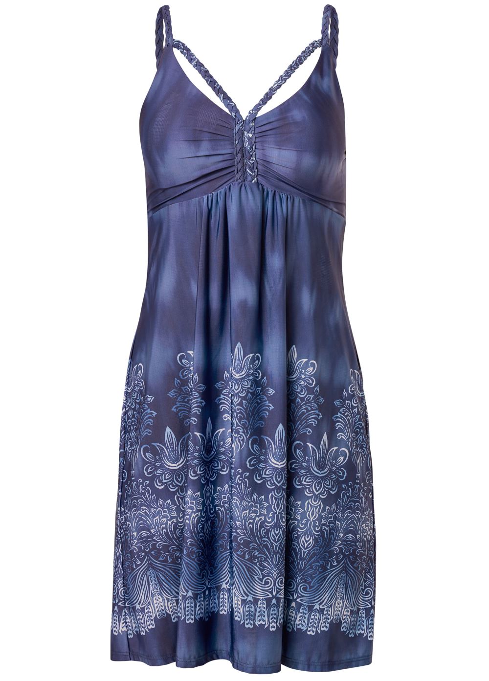 Venus Plus Size Ombre Paisley Print Dress
