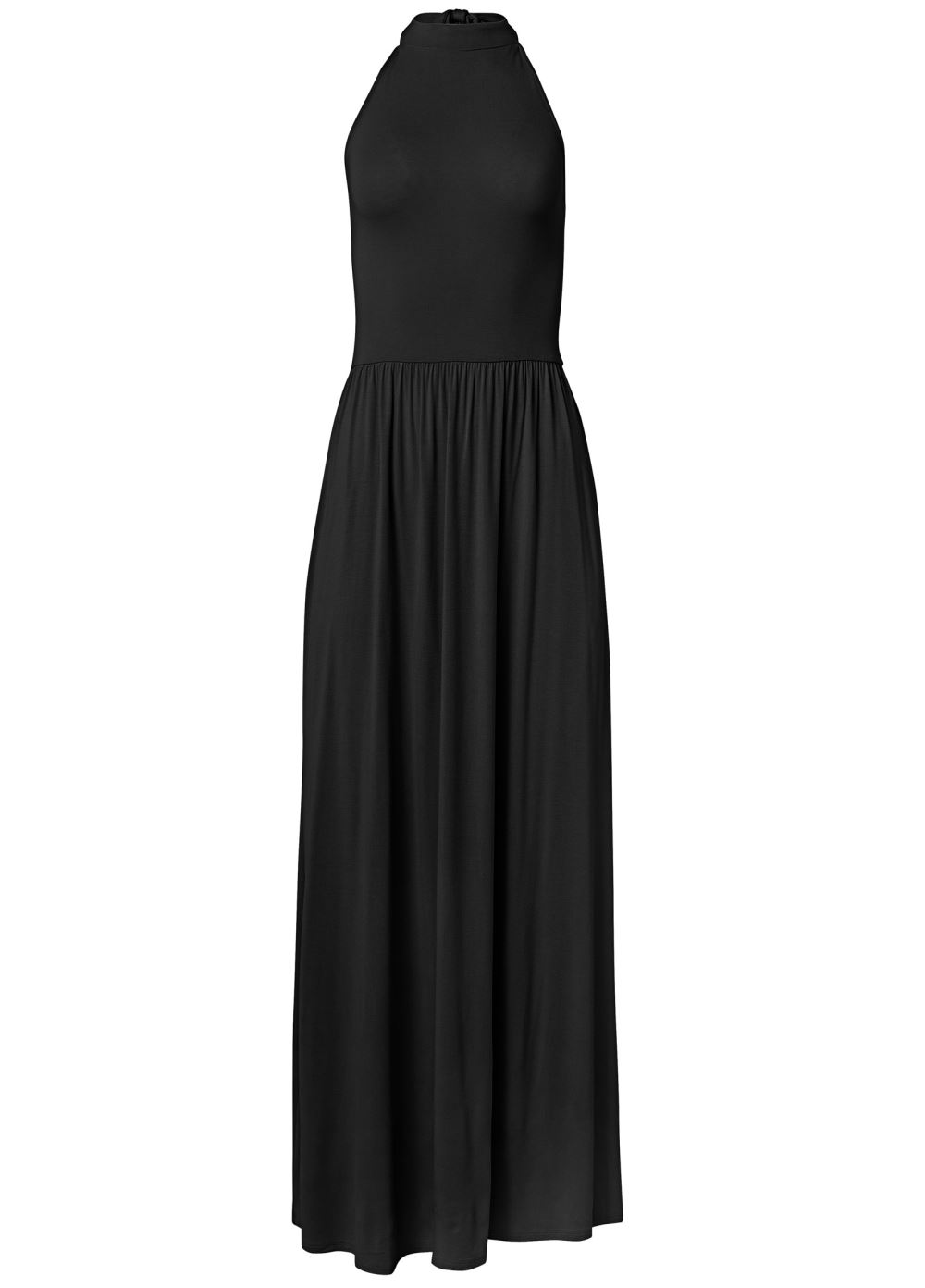 Venus Plus Size High Neck Maxi Dress
