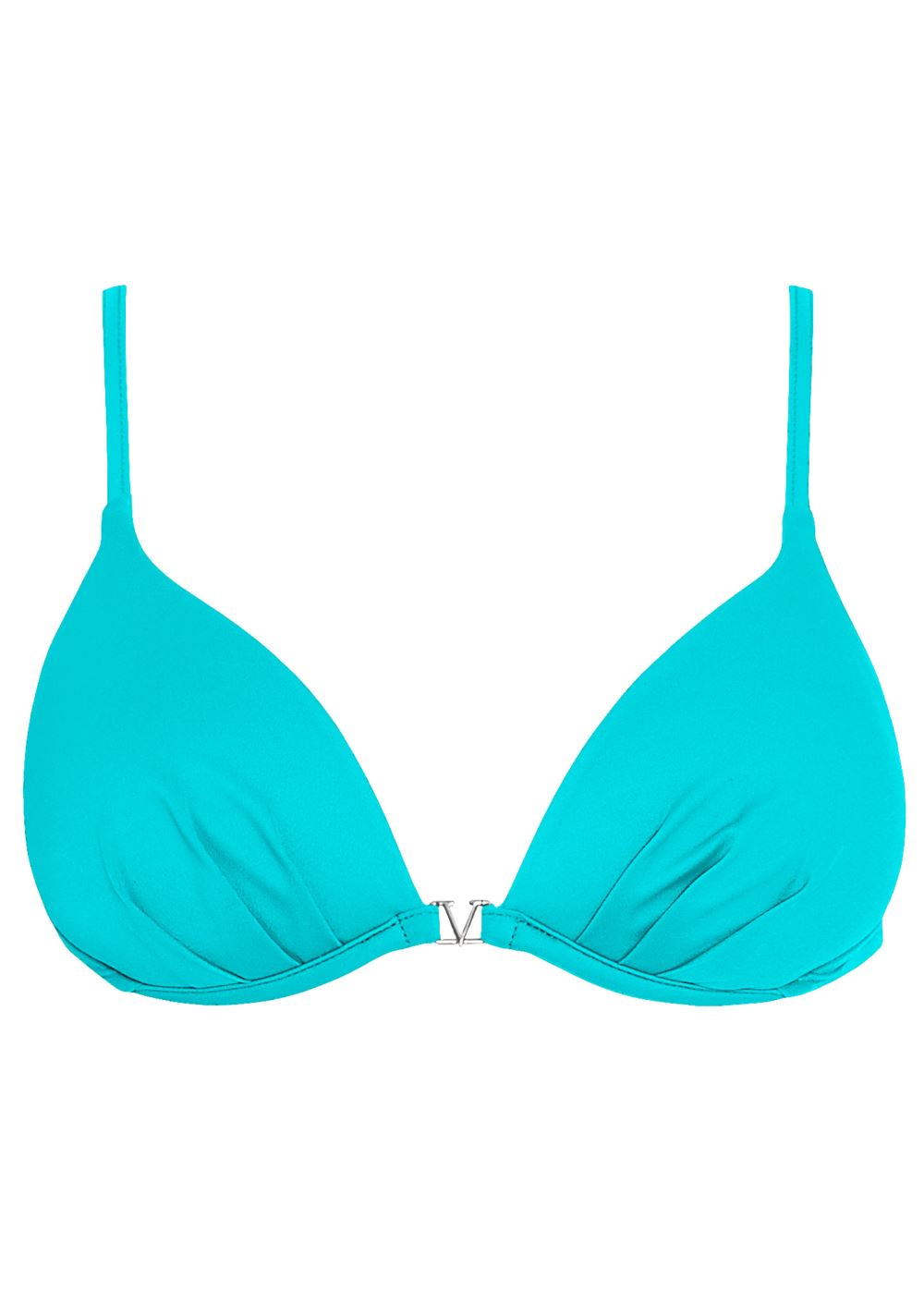 Venus Plus Size Enhancer Push-Up Bra Bikini - Aqua Reef