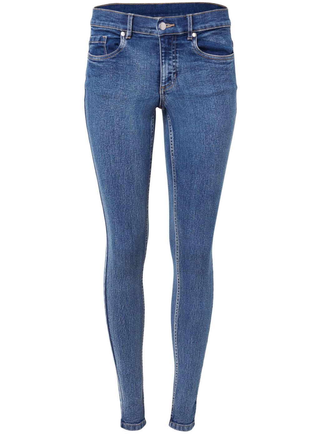 Venus Plus Size Slim Jeans in Medium Wash