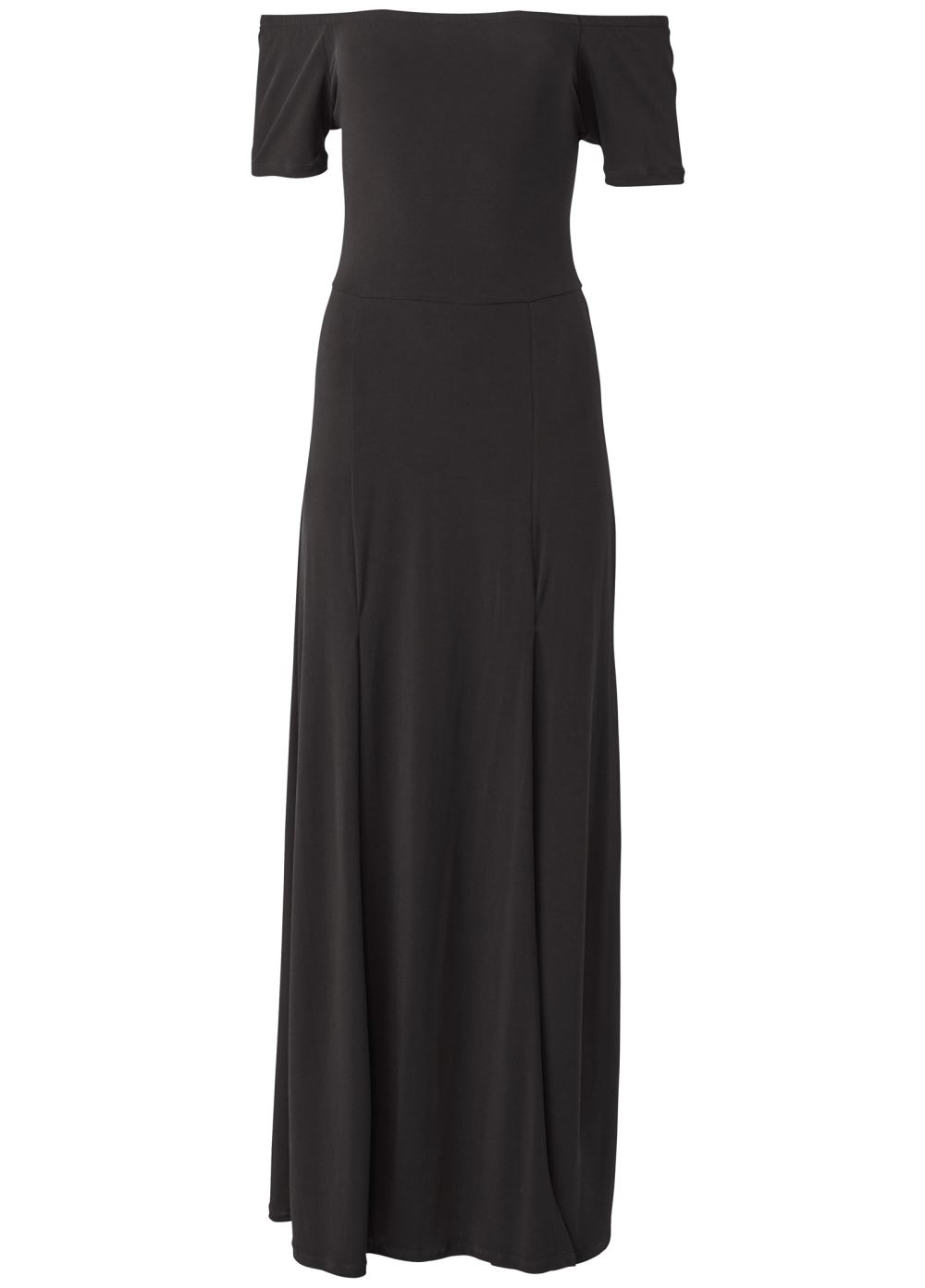 Venus Plus Size Slit Detail Maxi Dress