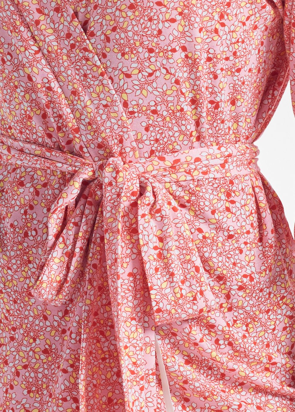 Venus Pink Multi RUFFLE SLEEP ROBE