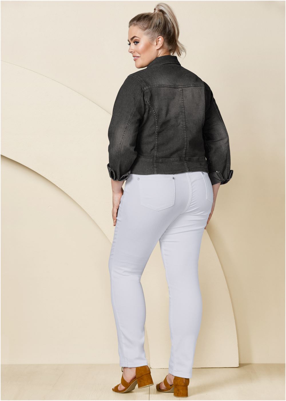Venus Black JEAN JACKET