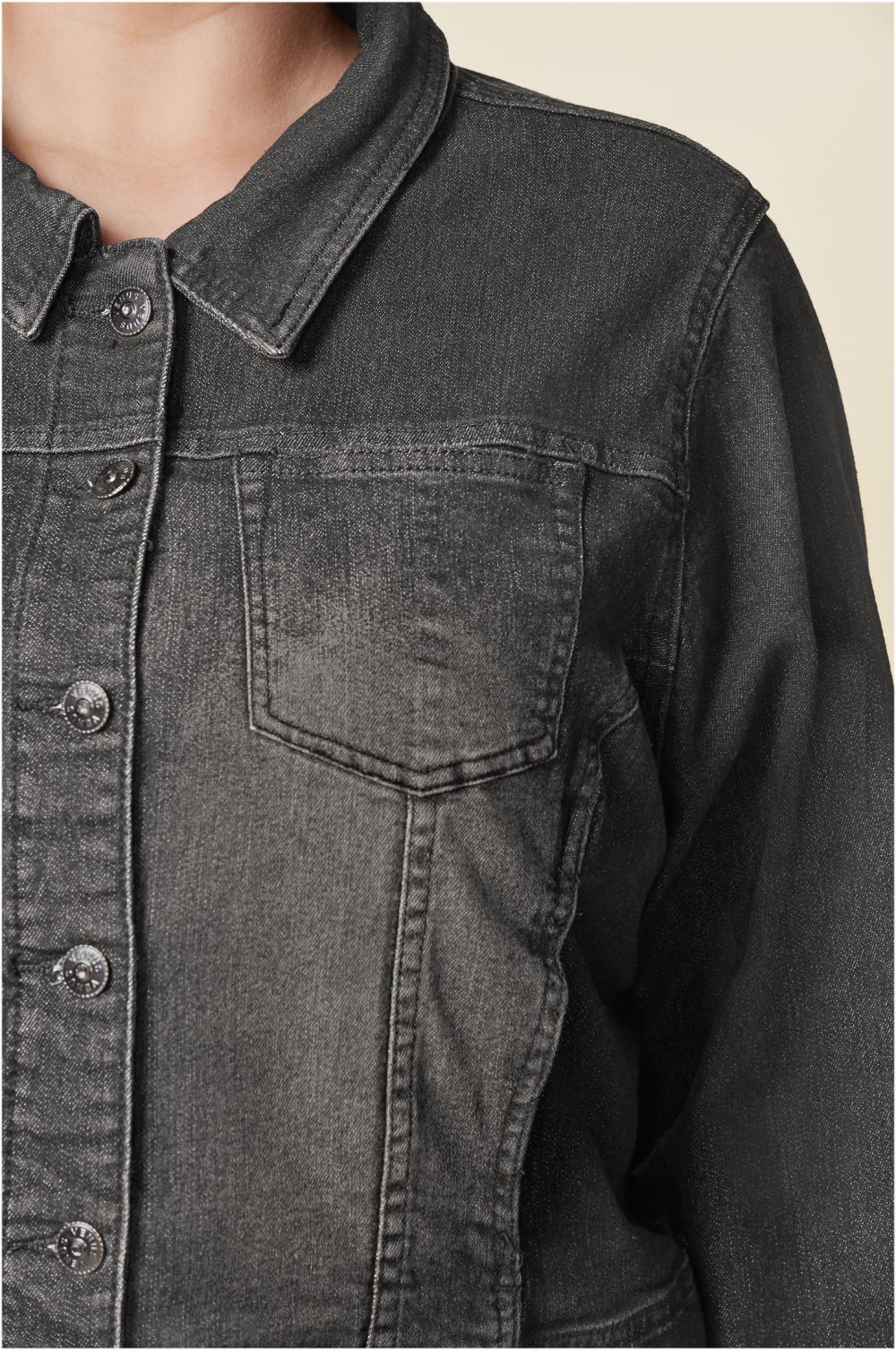 Venus Black JEAN JACKET
