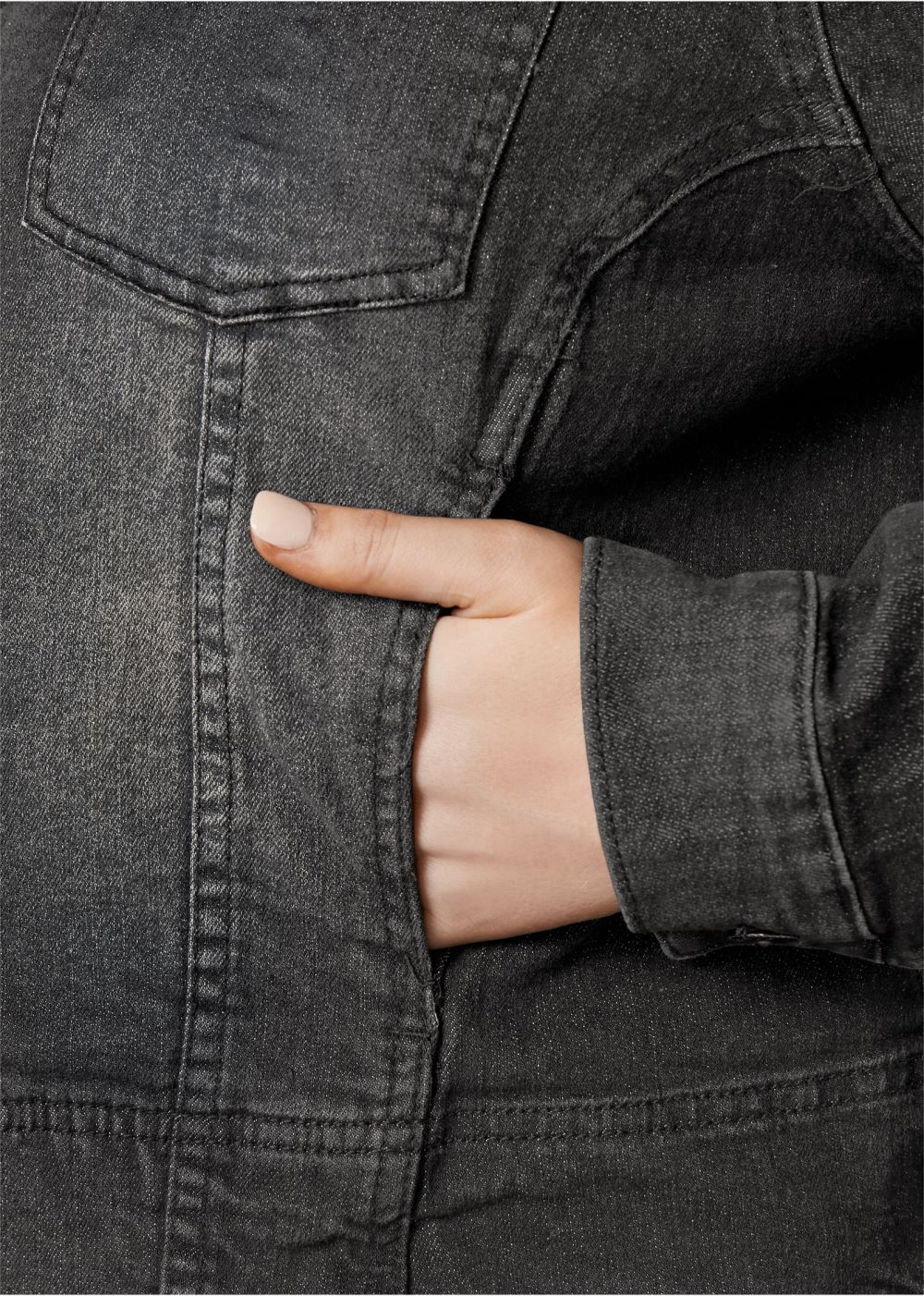 Venus Black JEAN JACKET