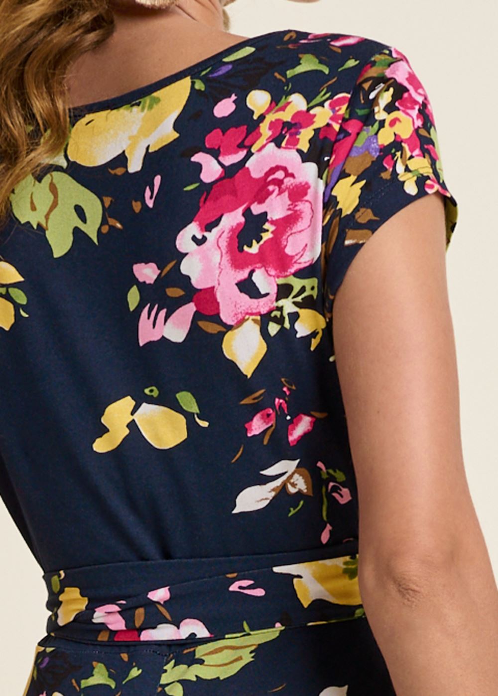 Venus Plus Size Floral Printed Dress
