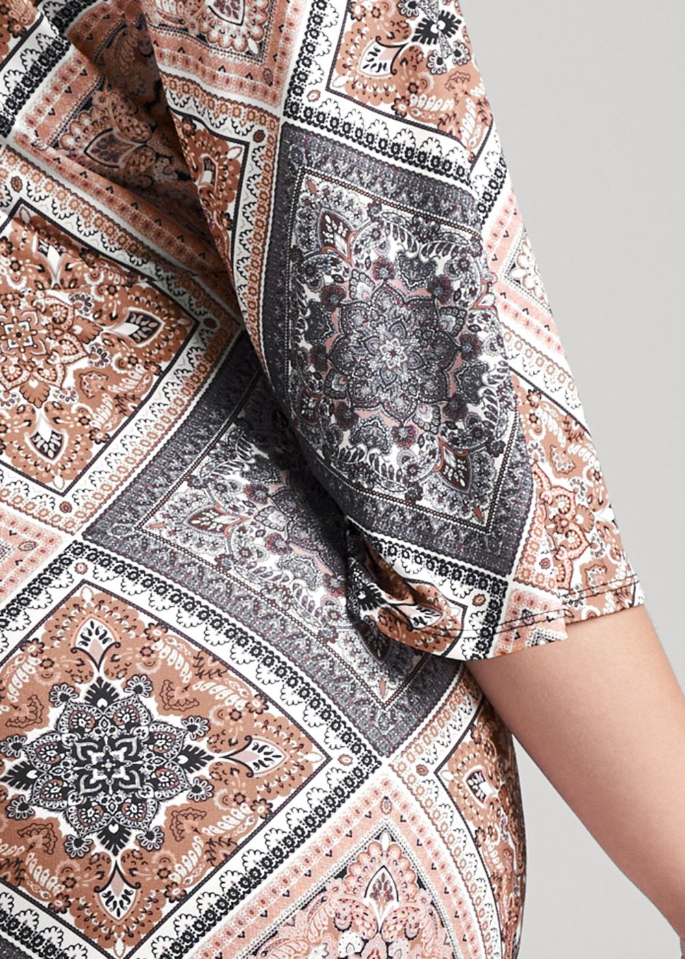 Venus Plus Size Paisley Dreams Maxi Dress