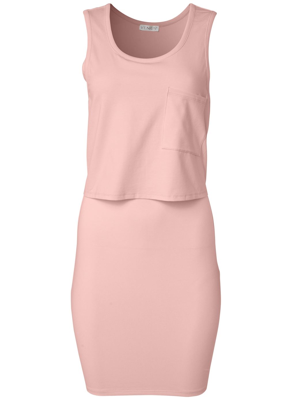 Venus Plus Size Casual Tank Dress
