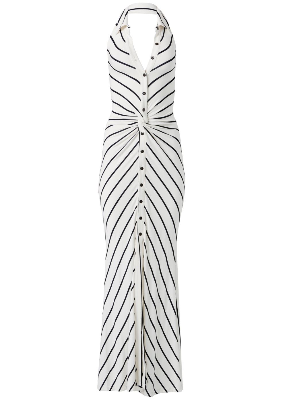 Venus Plus Size Knot Detail Maxi Dress