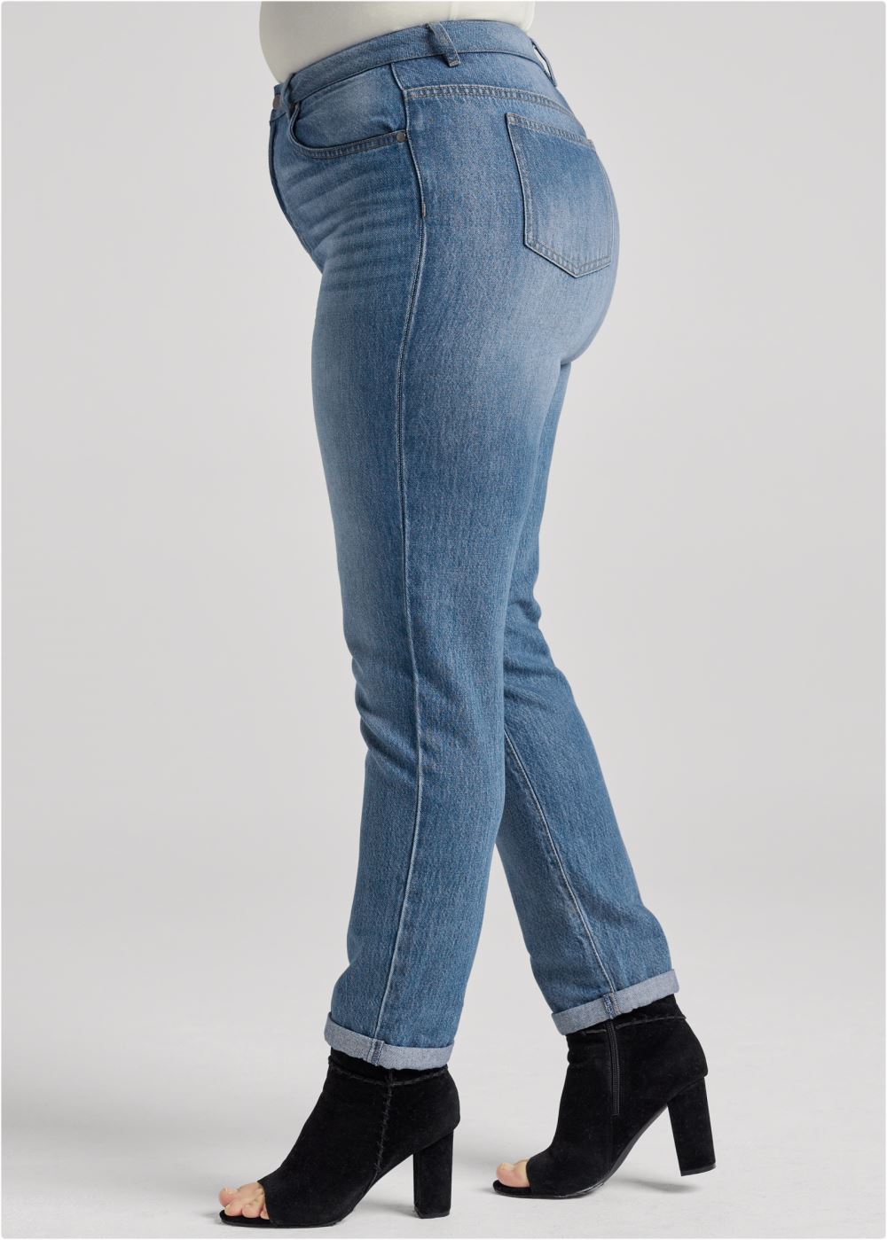Venus Medium Wash New Vintage Straight Jeans