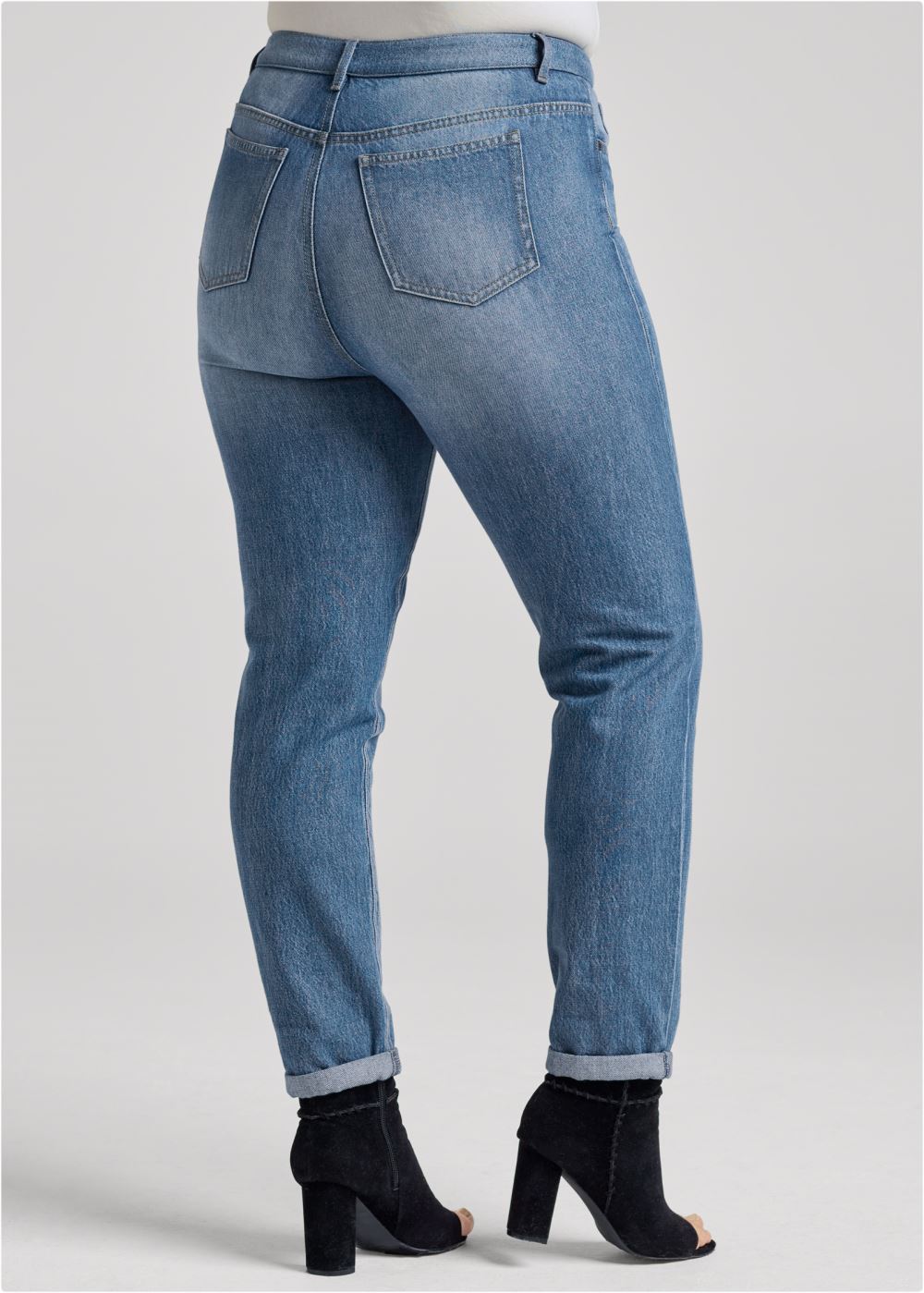 Venus Medium Wash New Vintage Straight Jeans