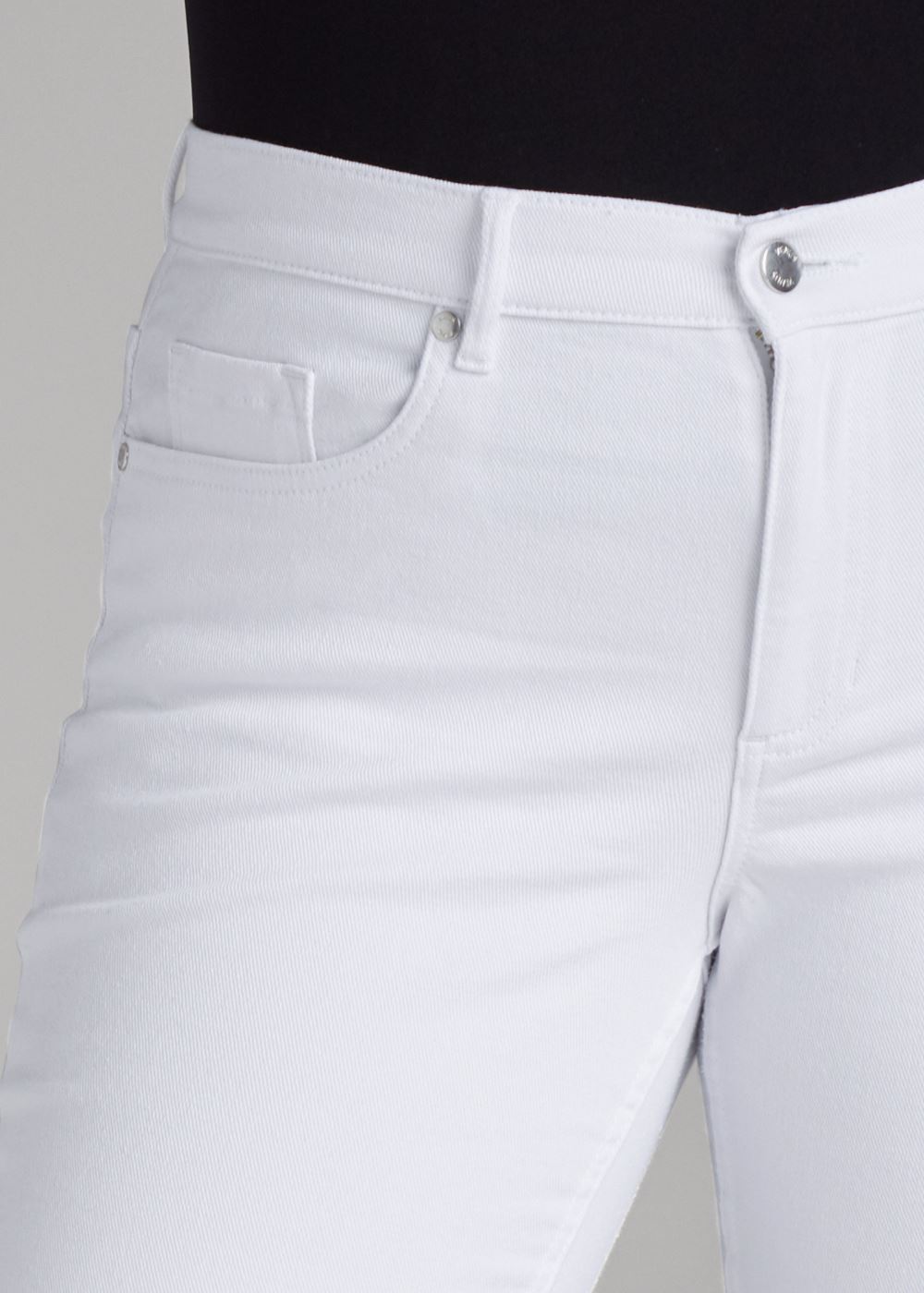 Venus Plus Size Slim Jeans in White
