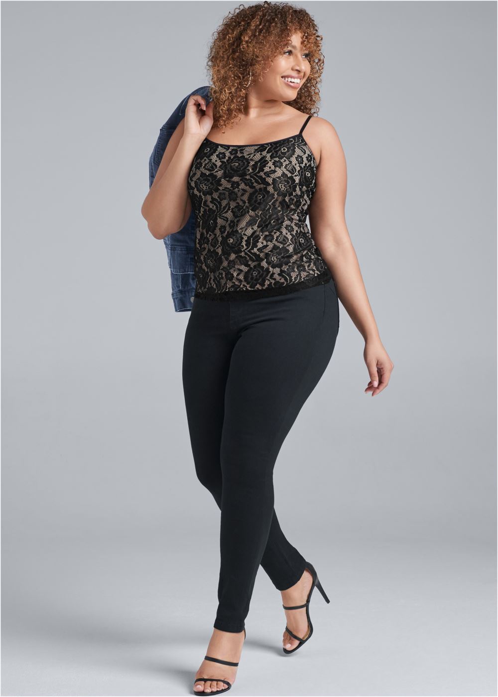 Venus Plus Size Lace Cami