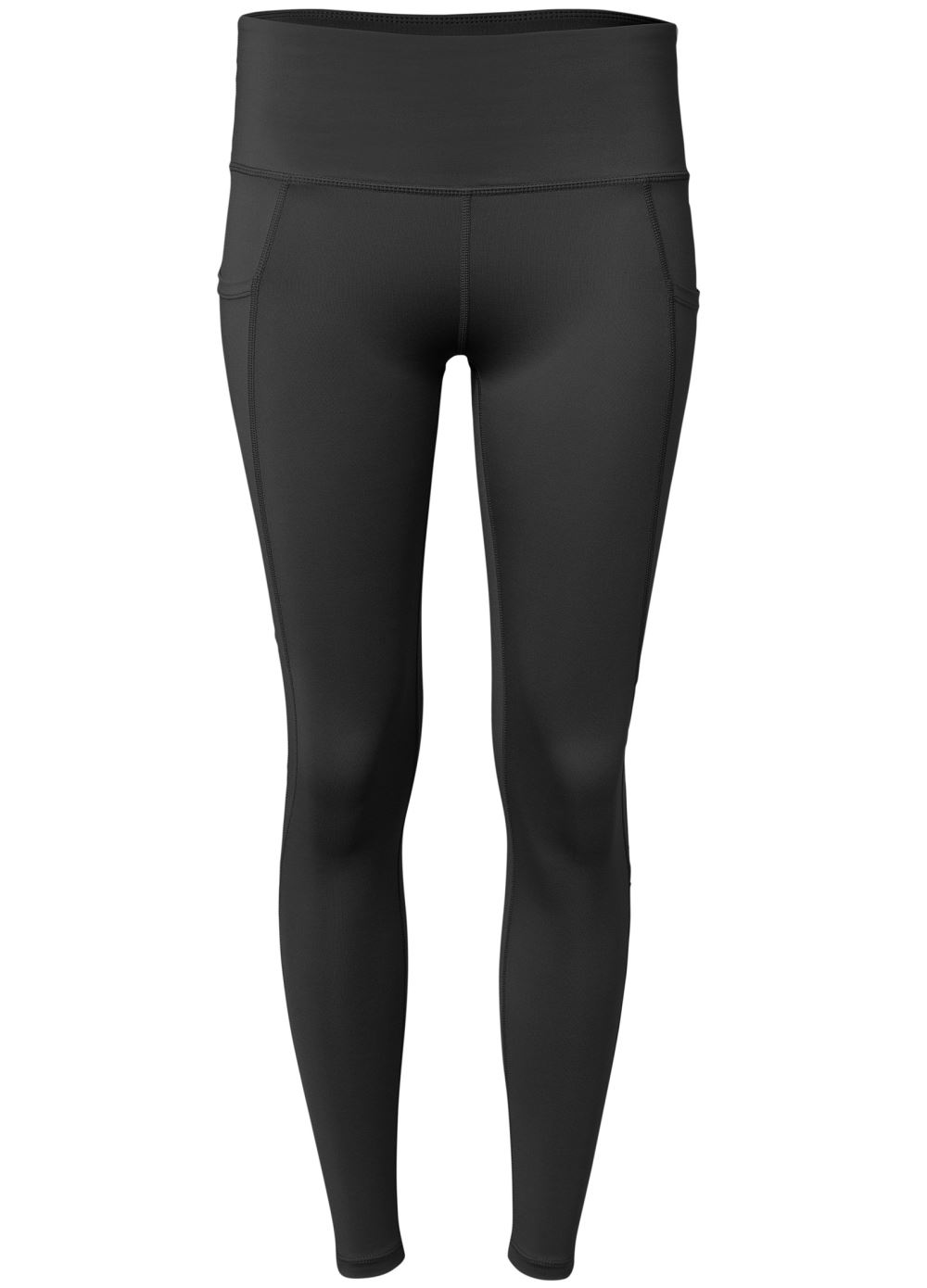 Venus Plus Size High-Rise 7/8 Pocket Leggings in Black