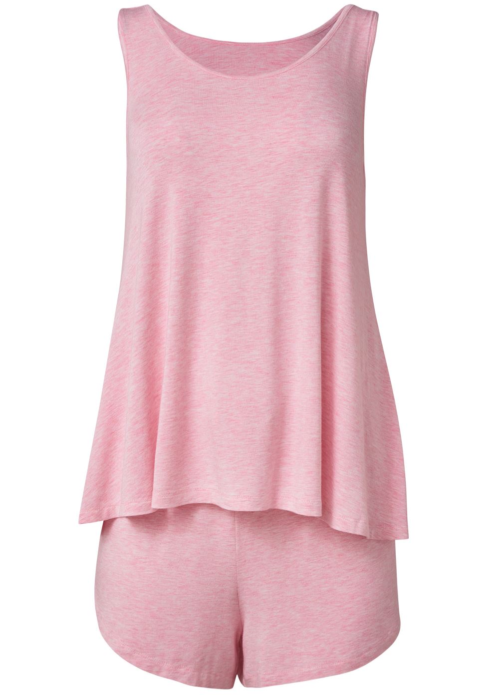 Venus Heathered Pink Pajama shorts