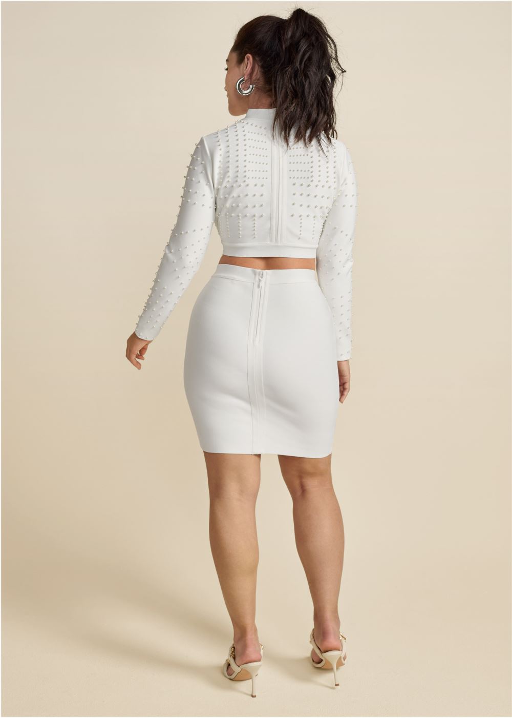 Venus Plus Size Two-Piece Bandage Dress