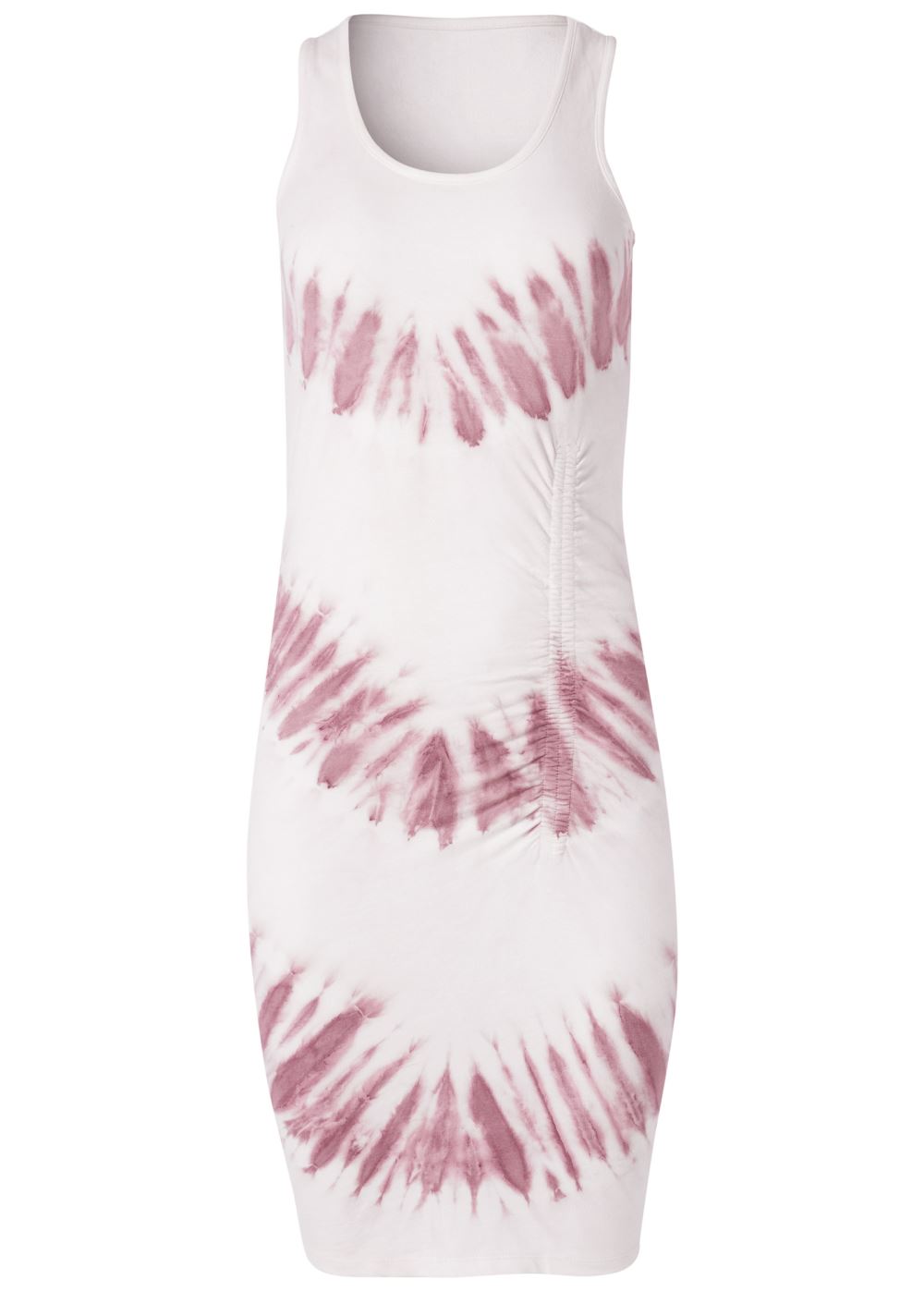 Venus Plus Size Tie Dye Ruched Lounge Dress