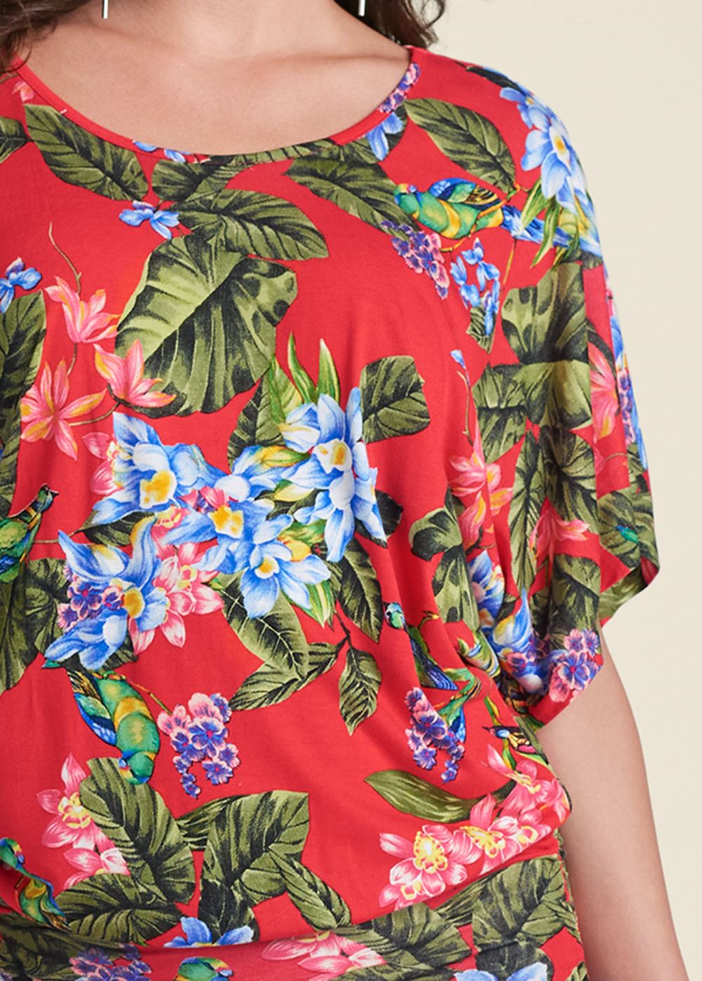 Venus Plus Size Banded Convertible Dress
