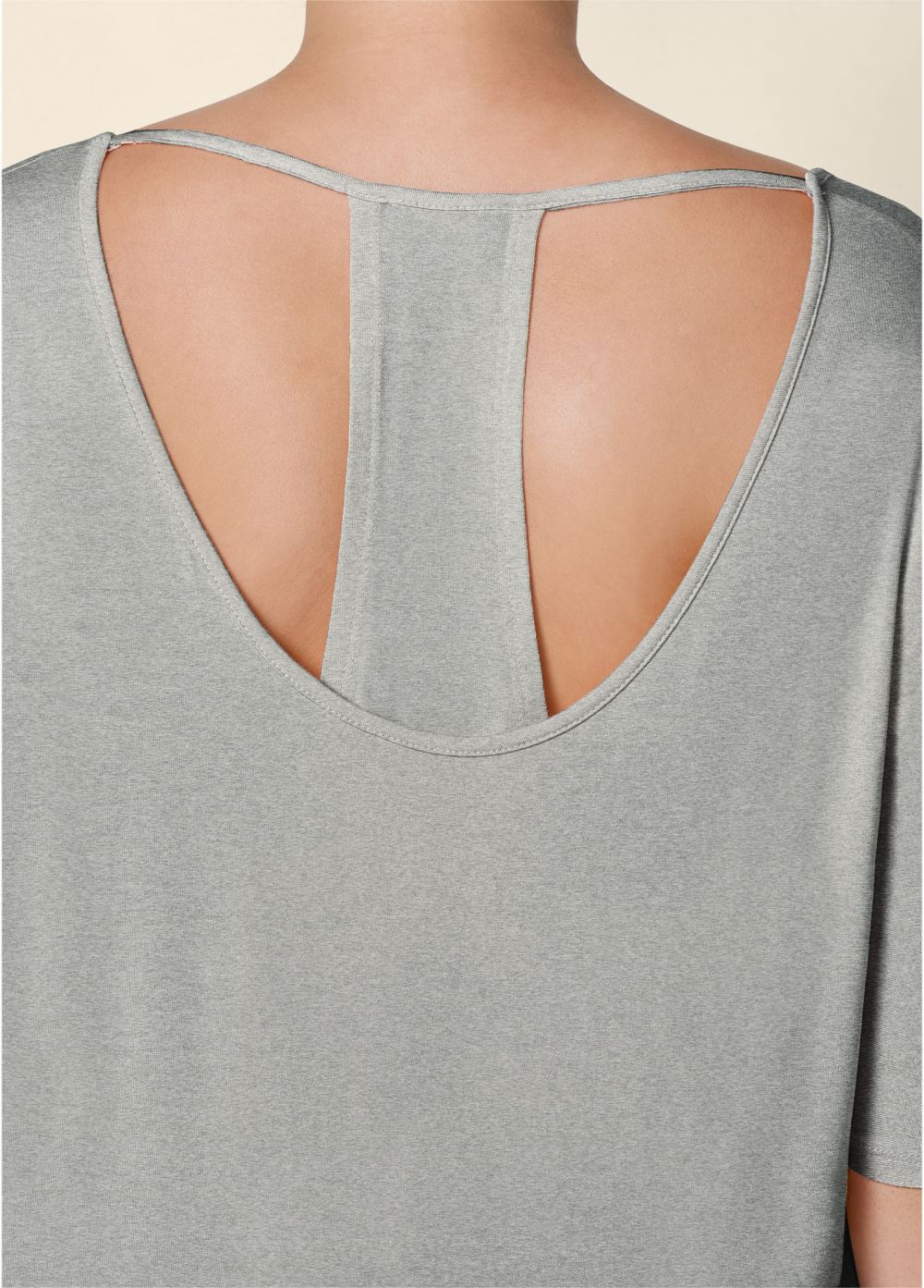 Venus Heather Grey RACERBACK BASIC TOP