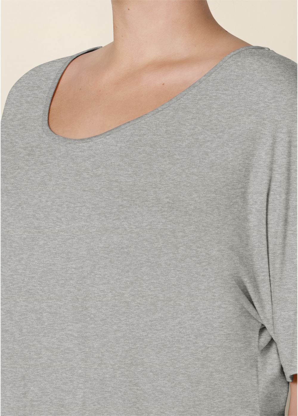 Venus Heather Grey RACERBACK BASIC TOP