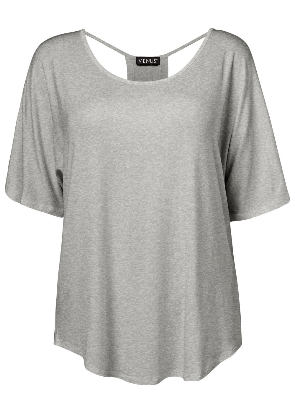 Venus Heather Grey RACERBACK BASIC TOP