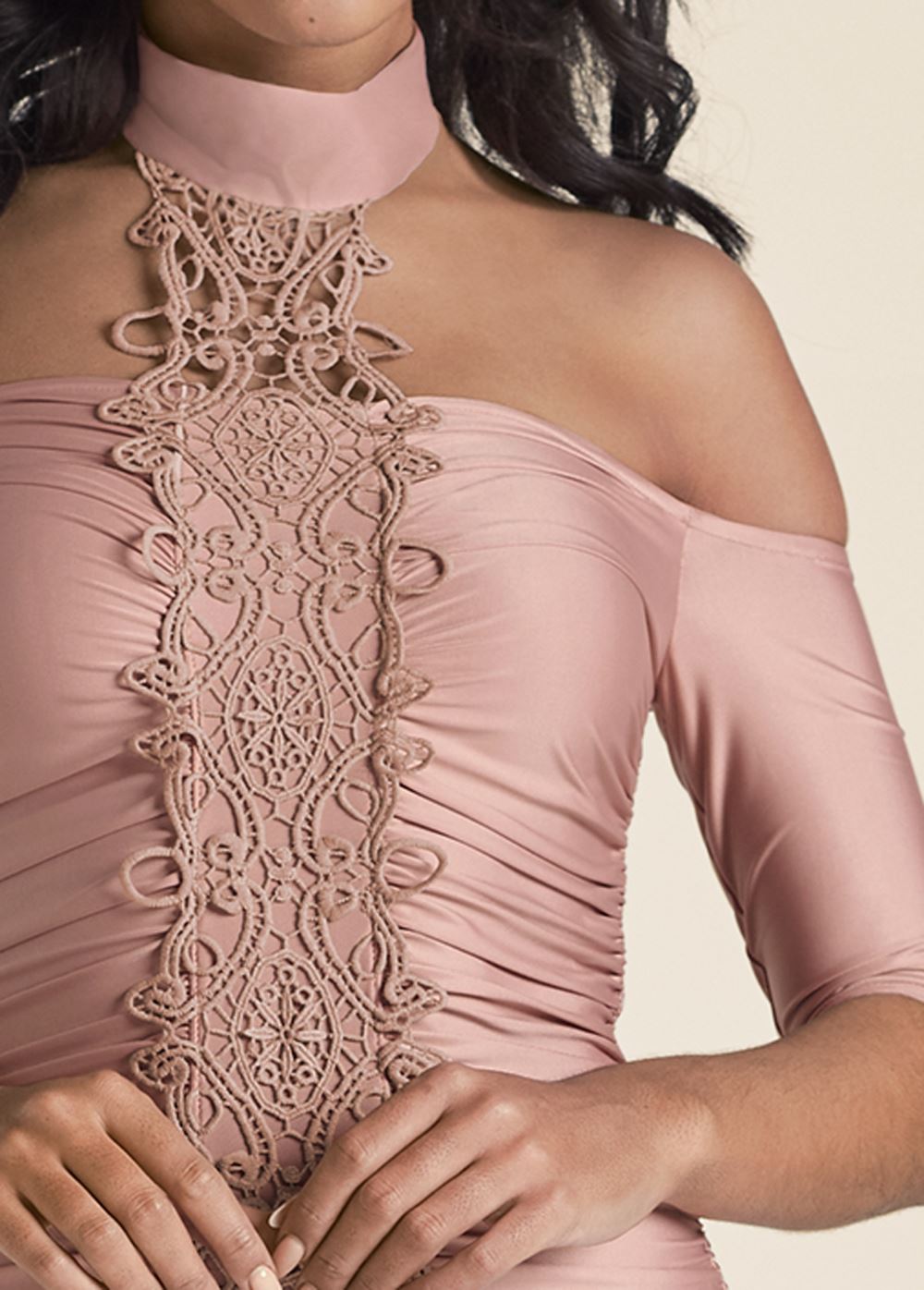 Venus Plus Size Sand Dune Ombre Dress