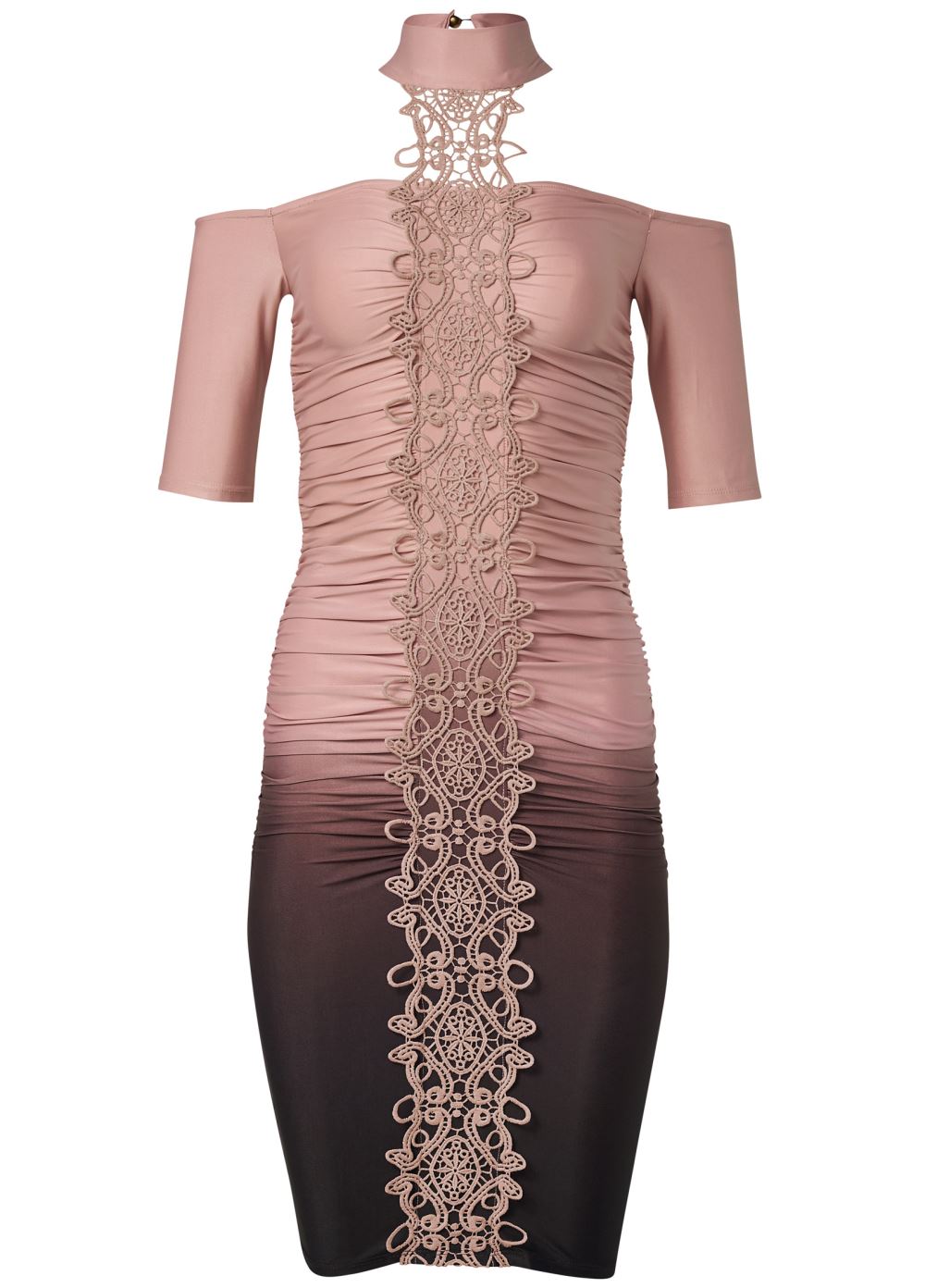 Venus Plus Size Sand Dune Ombre Dress