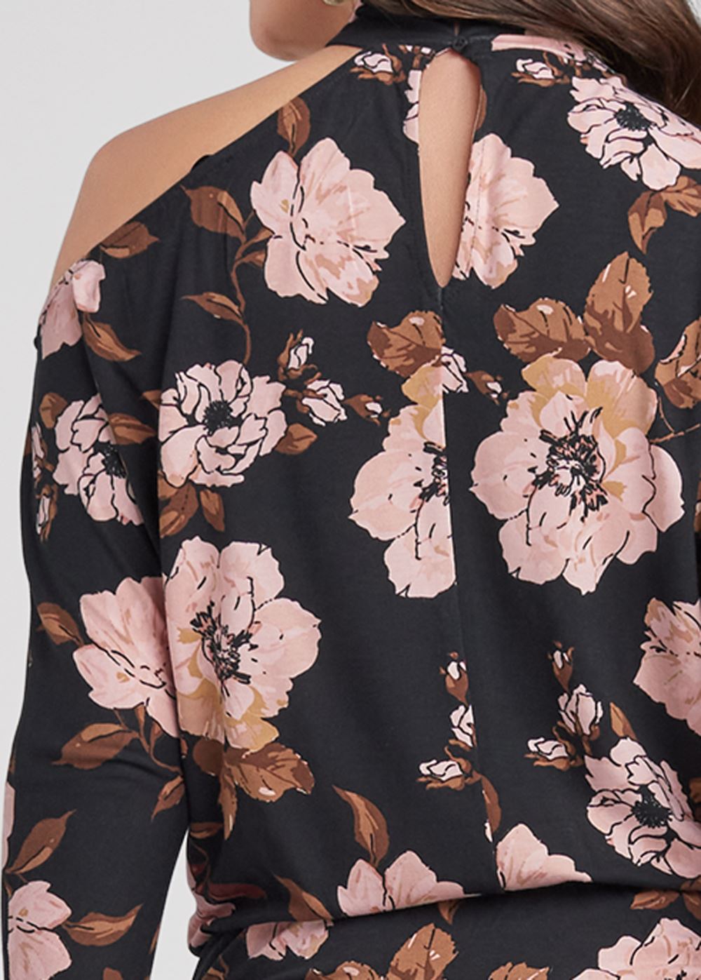 Venus Plus Size Ruched Midi Dress