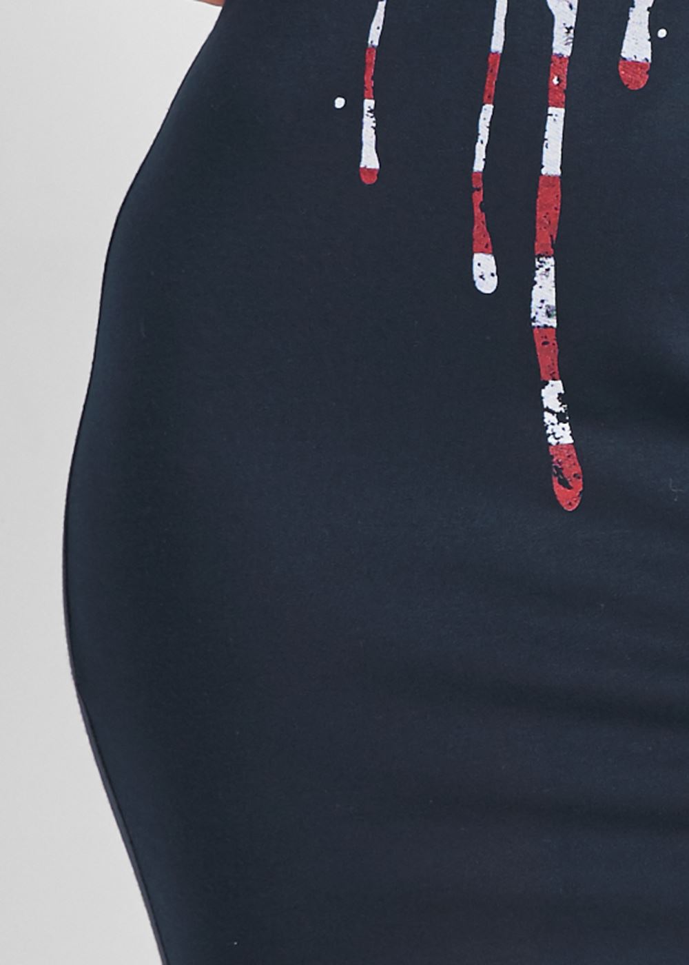 Venus Plus Size Graphic Lounge Dress