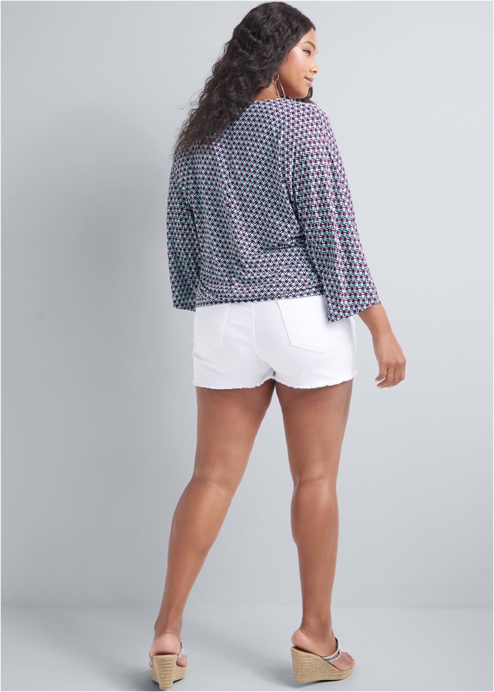 Venus Plus Size Banded Hem Top