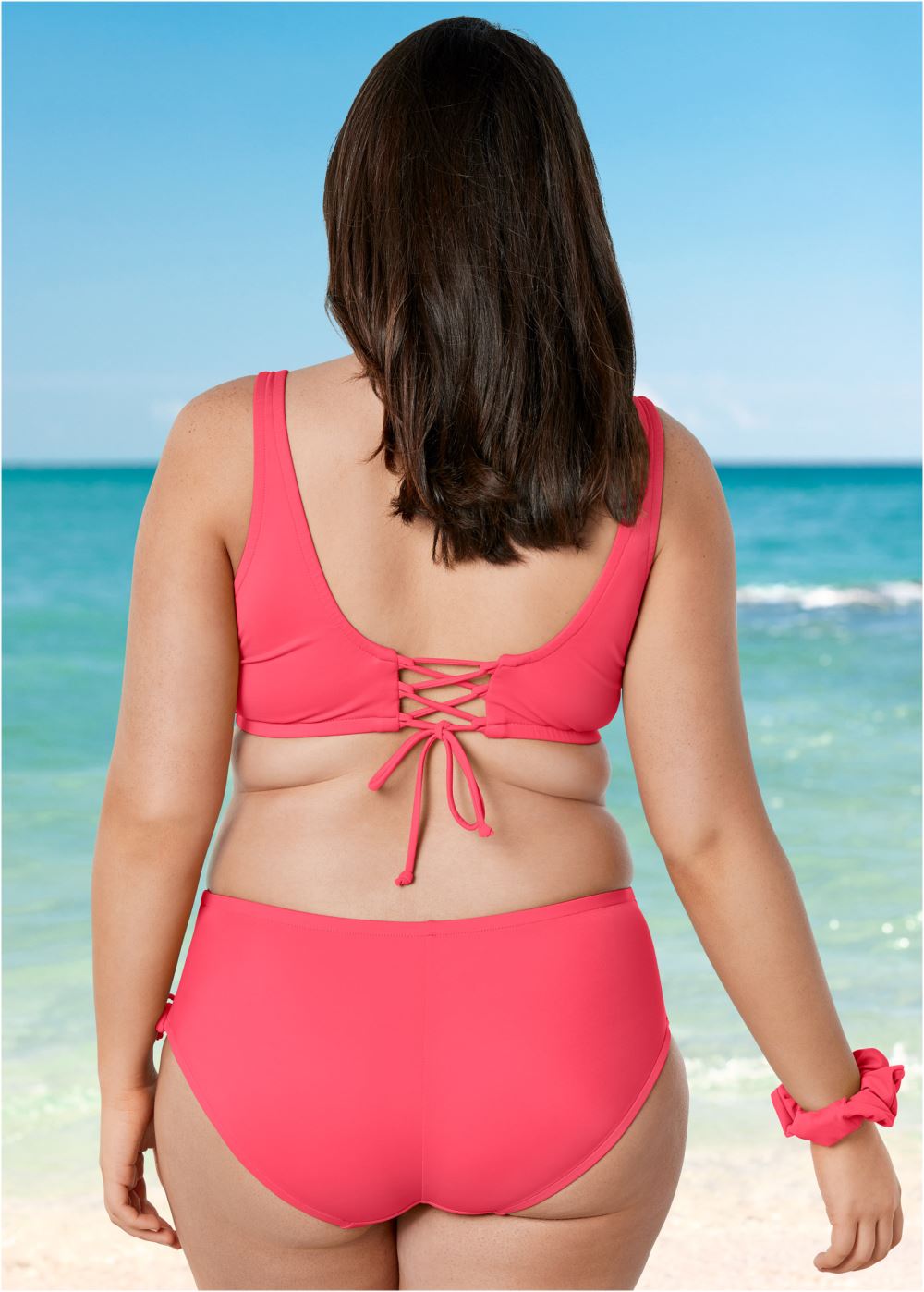 Venus Lattice Side Bottom Bikini