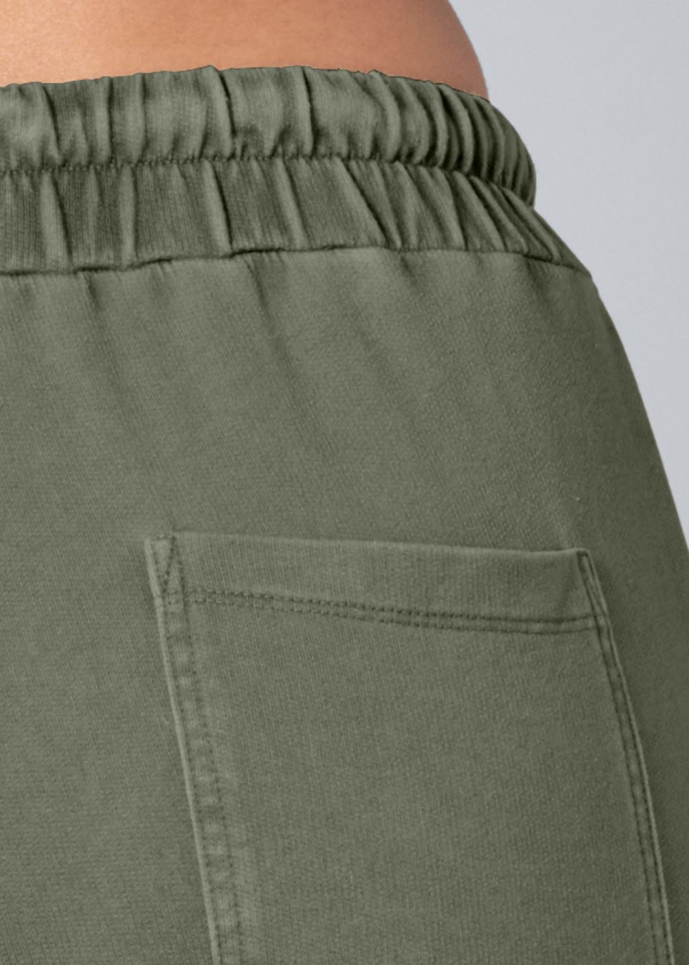 Venus Plus Size Cargo Lounge Joggers in Black
