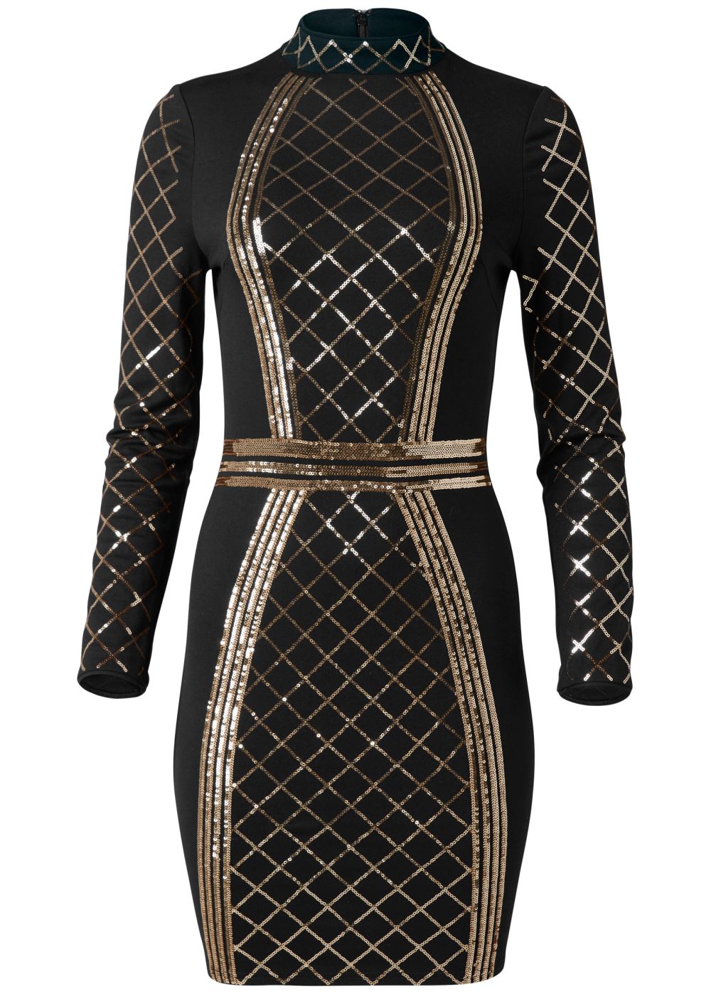 Venus Plus Size Sequin Bodycon Dress