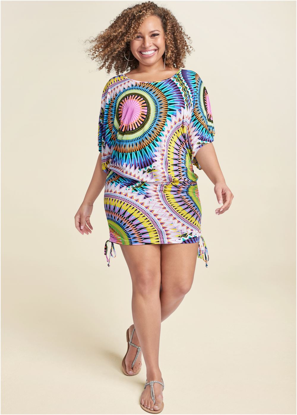 Venus Plus Size Banded Convertible Dress