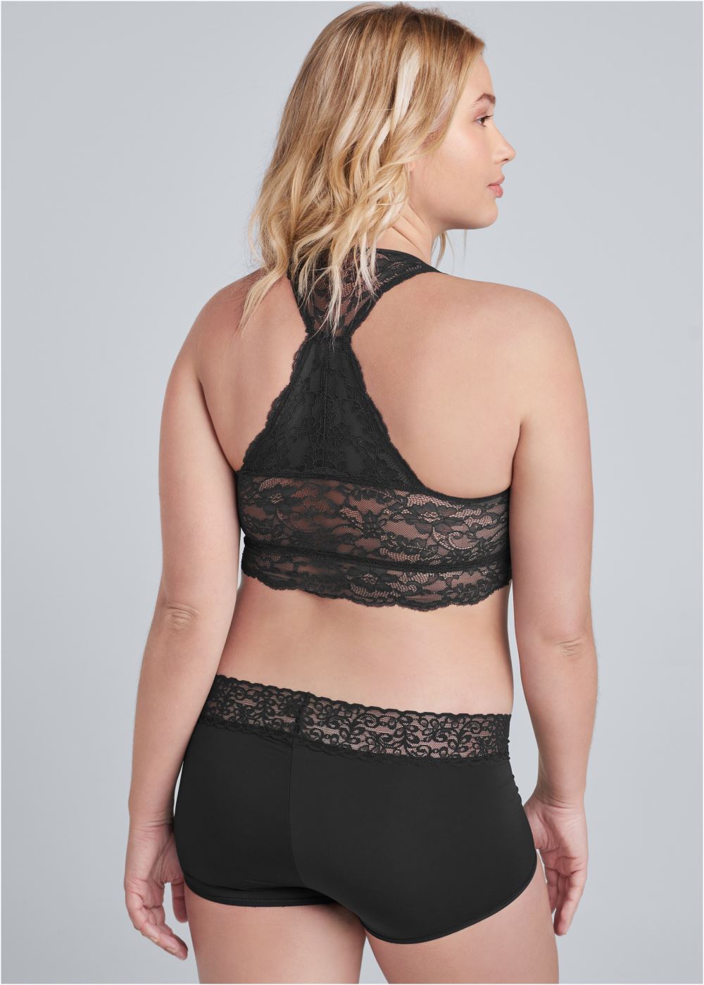 Venus After Dark Pearl by VENUS? Lace Trim Boyshort 3 Pack