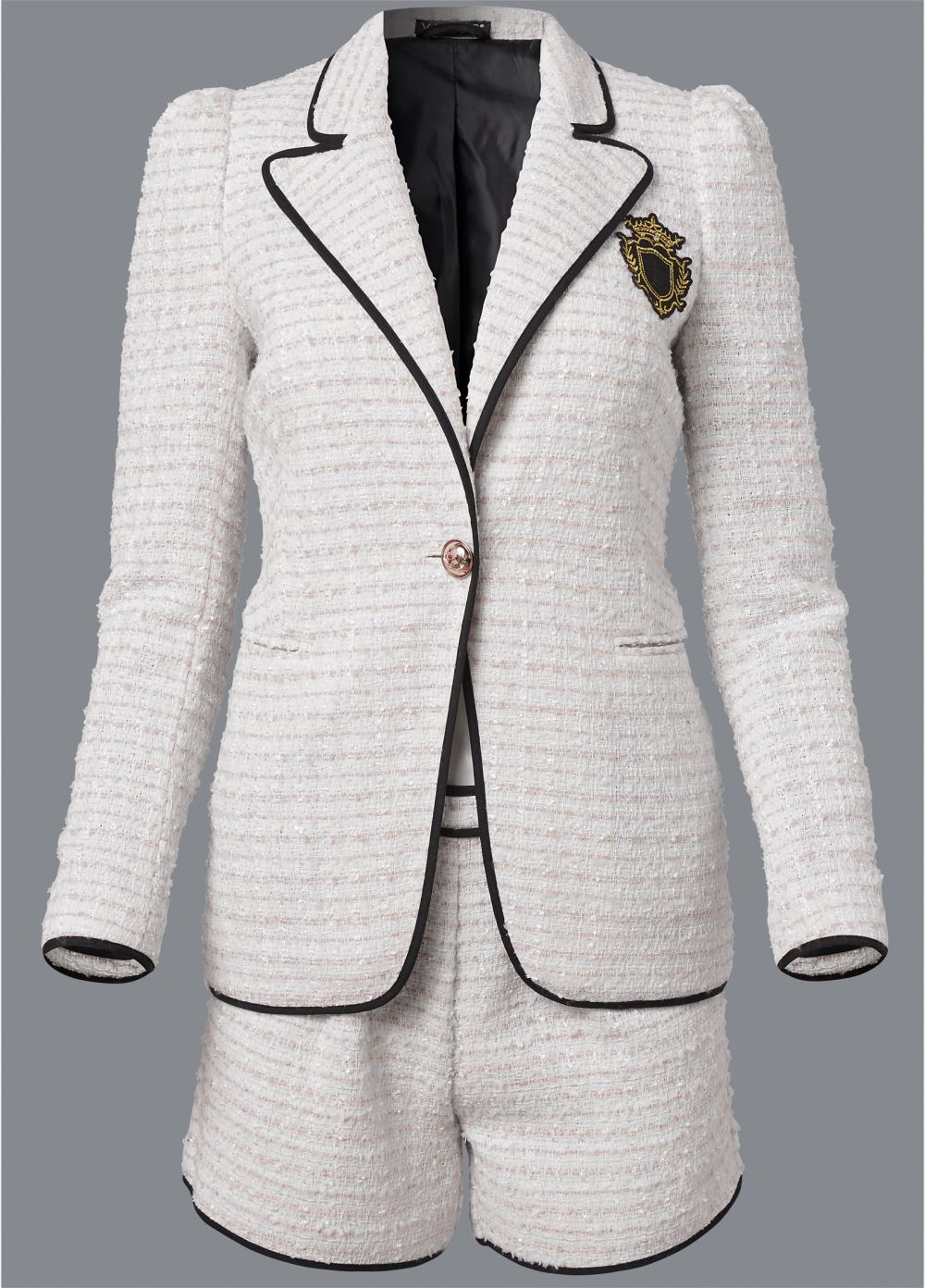 Venus Owtp LINED TWEED SHORTS SUIT SET