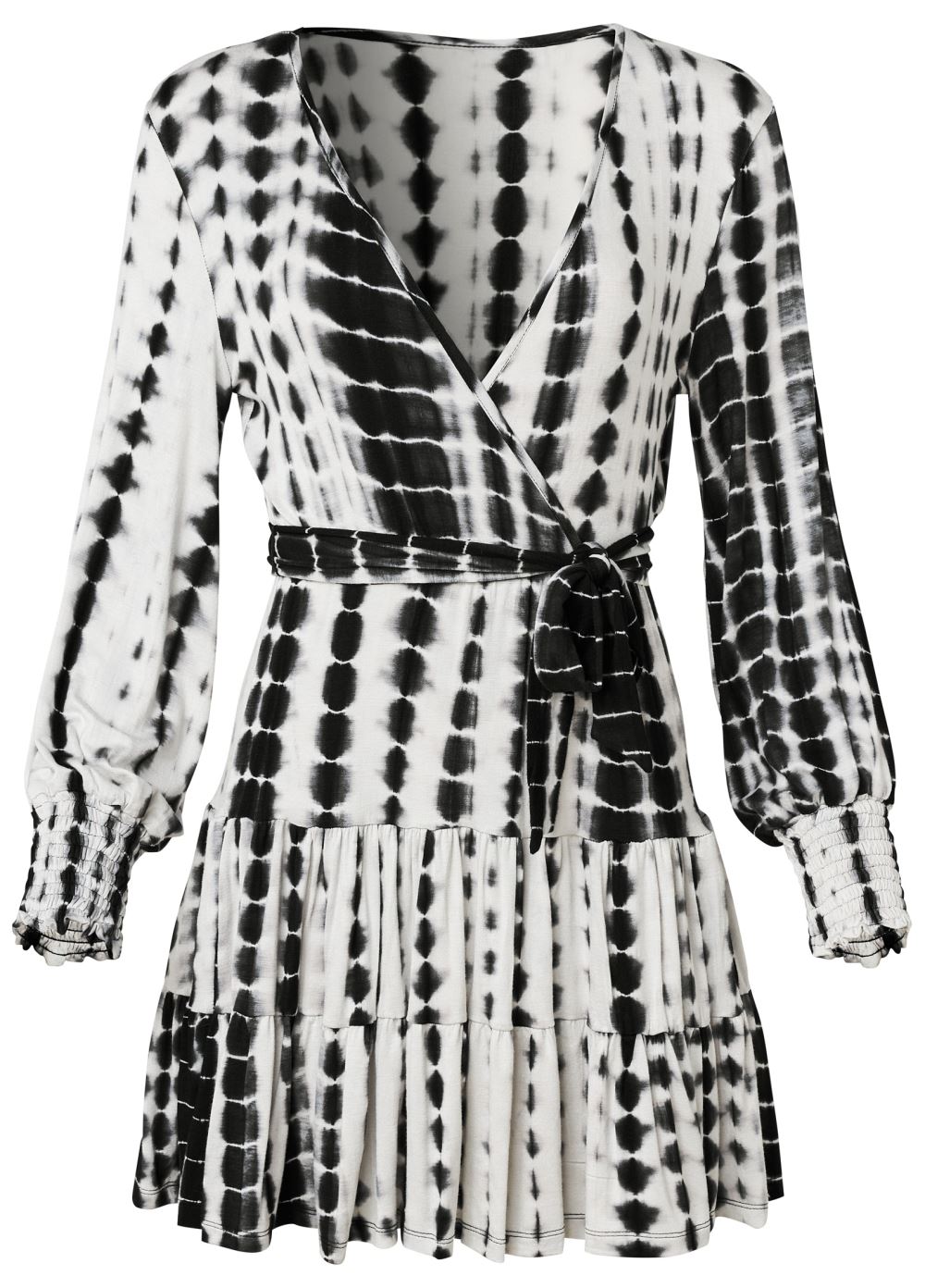 Venus Plus Size Tie-Dye Mini Dress