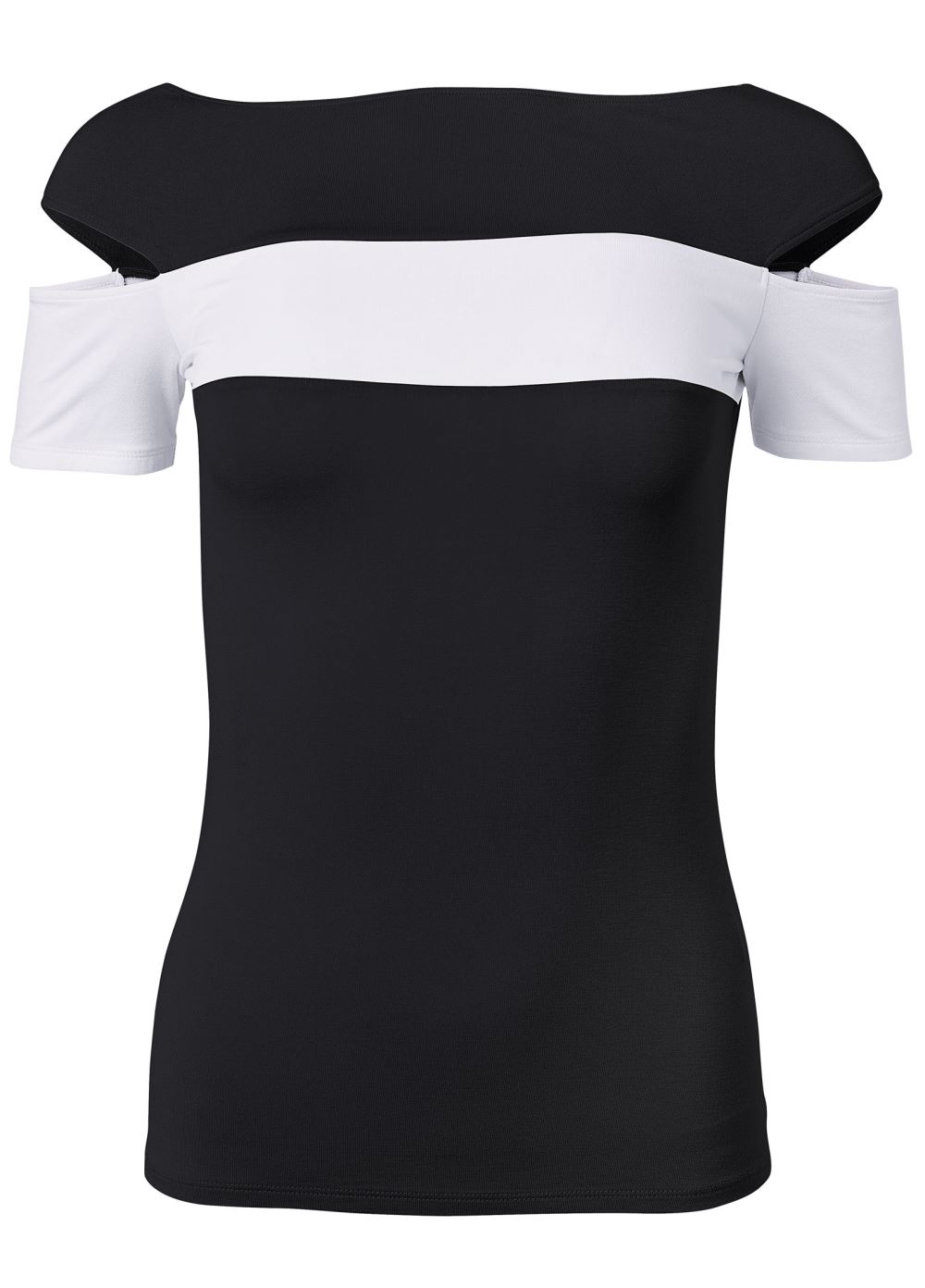 Venus Plus Size Color Block Top
