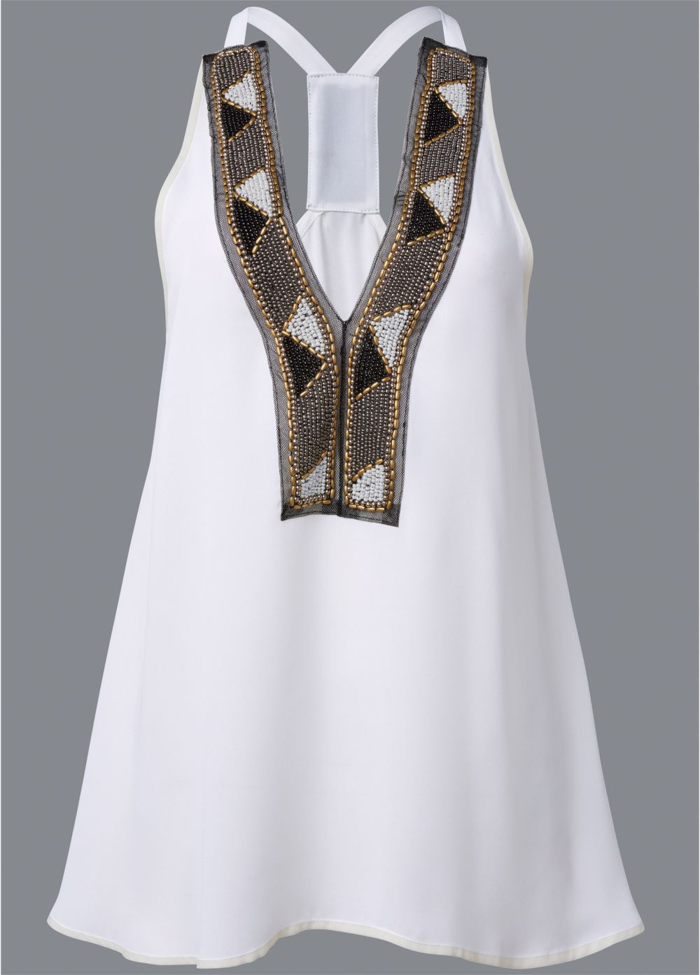 Venus Plus Size Embellished Tank Top