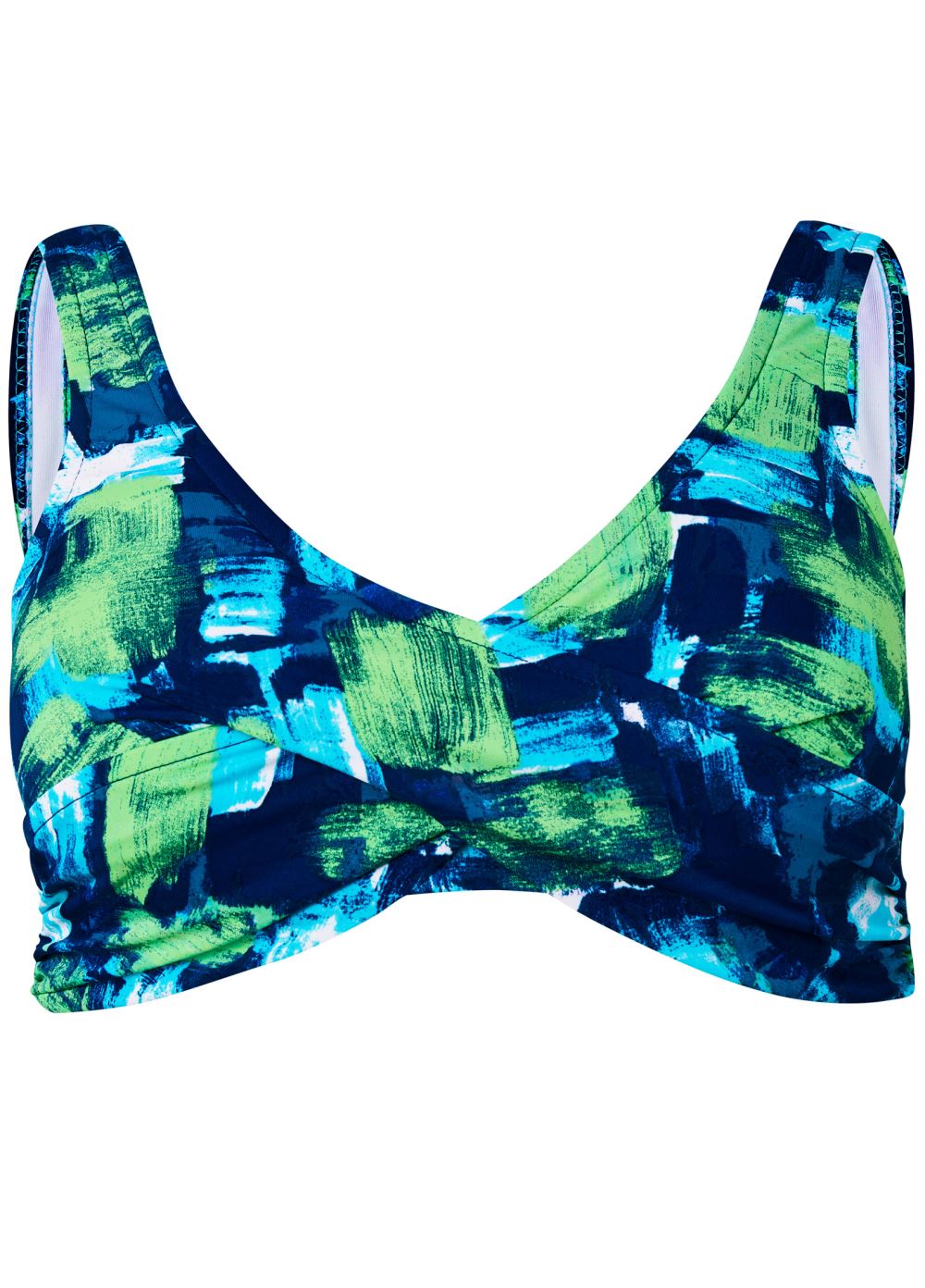 Venus Plus Size Lovely Lift Wrap Bikini Top Bikini - Paint By Numbers