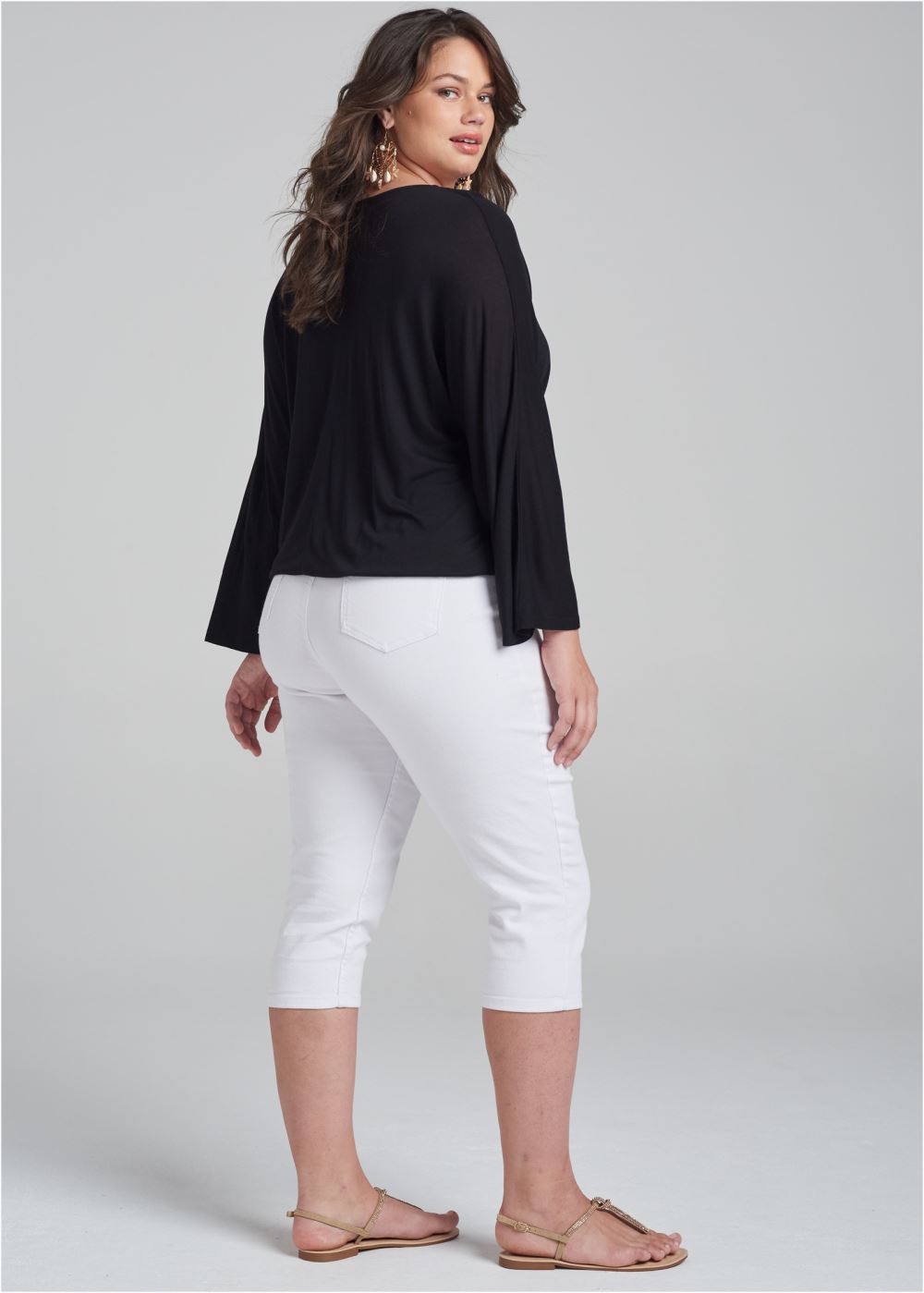 Venus Plus Size Banded Hem Top
