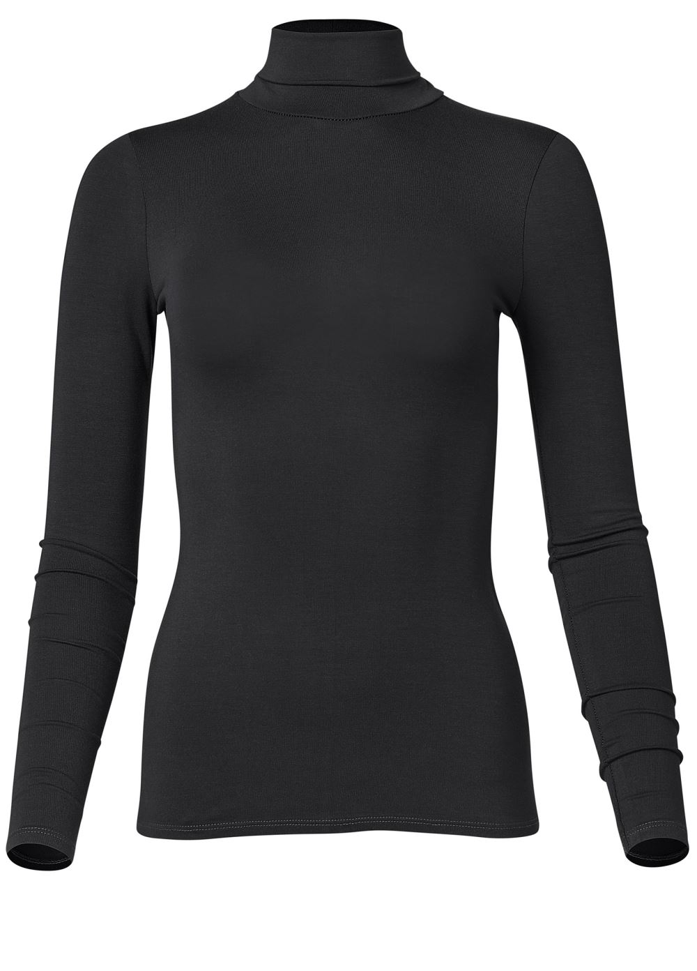 Venus Black BACK CUTOUT CASUAL TOP