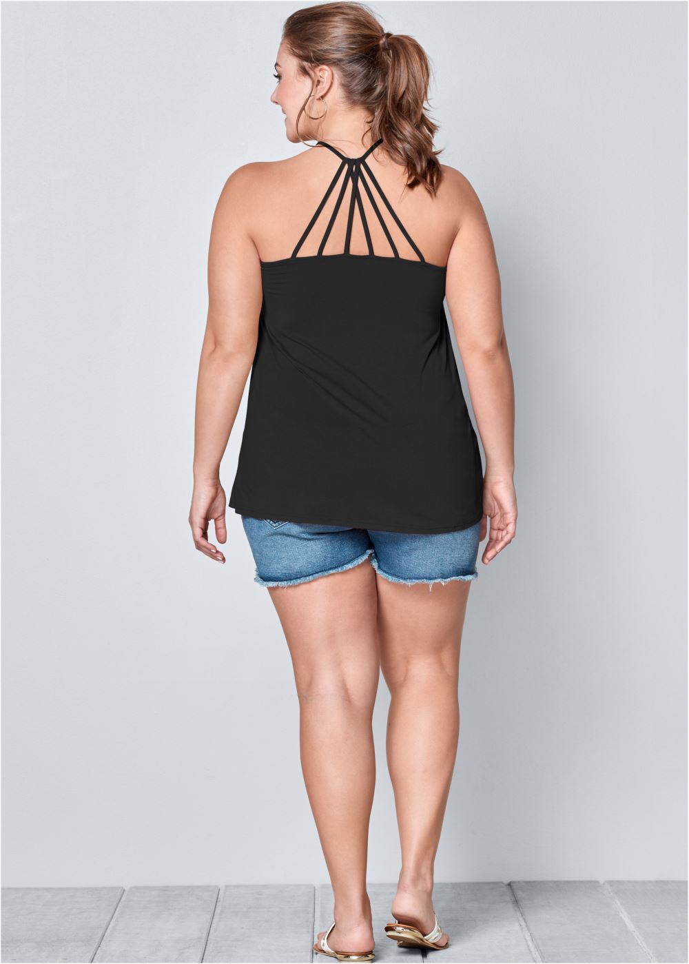 Venus Black BACK DETAIL TOP