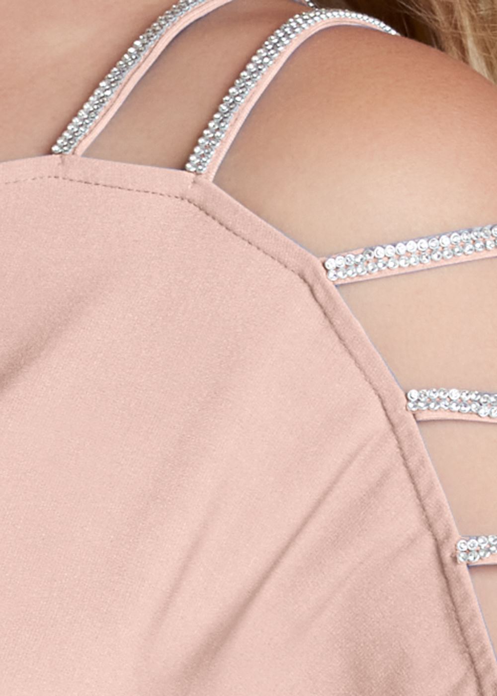 Venus Plus Size Rhinestone Sleeve Top